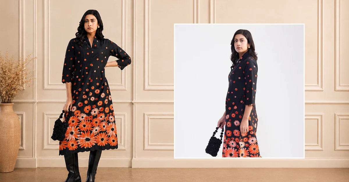 What are the most popular shirt dress styles in India?