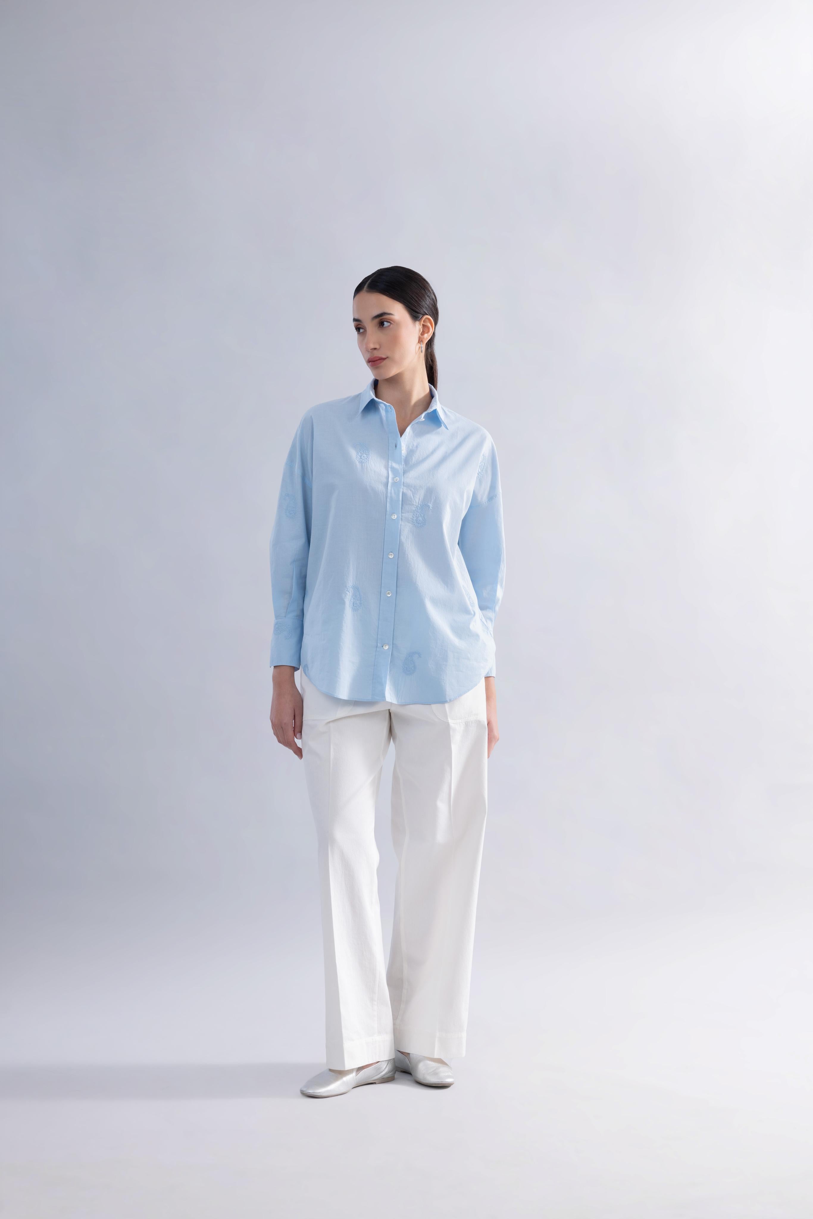 SKY SHIRT PAISLEY