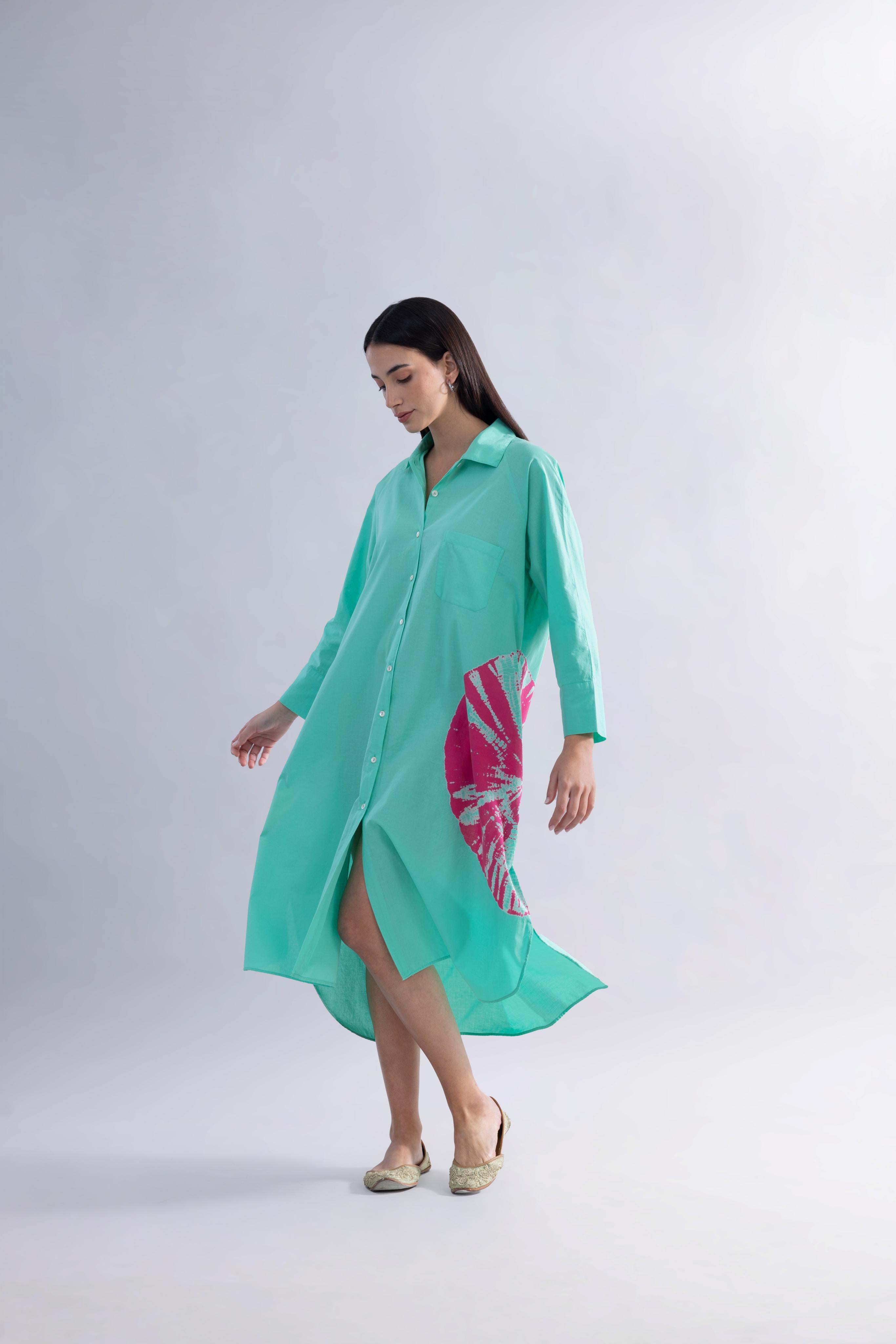 CALM TIE DYE GREEN