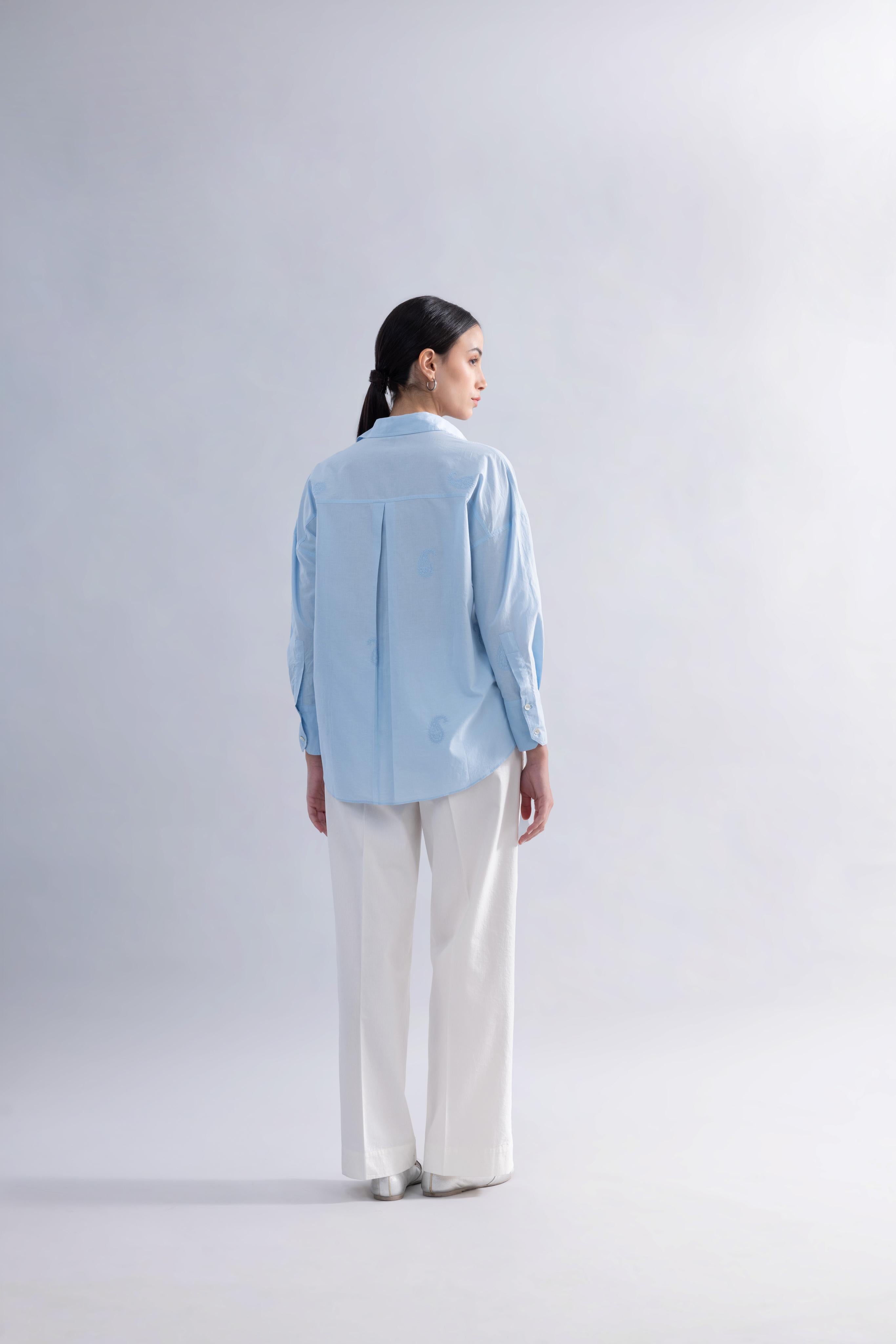 SKY SHIRT PAISLEY