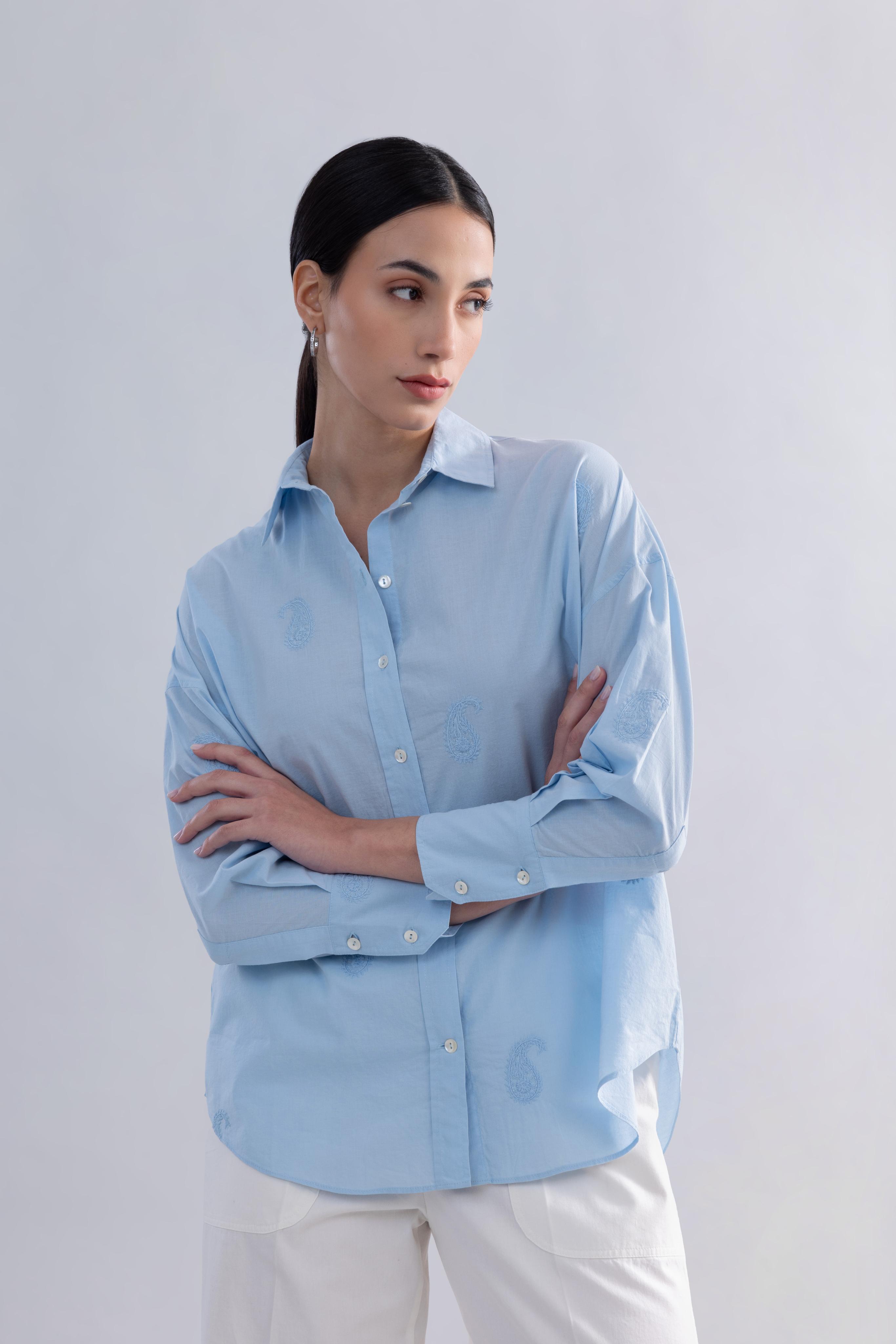 SKY SHIRT PAISLEY