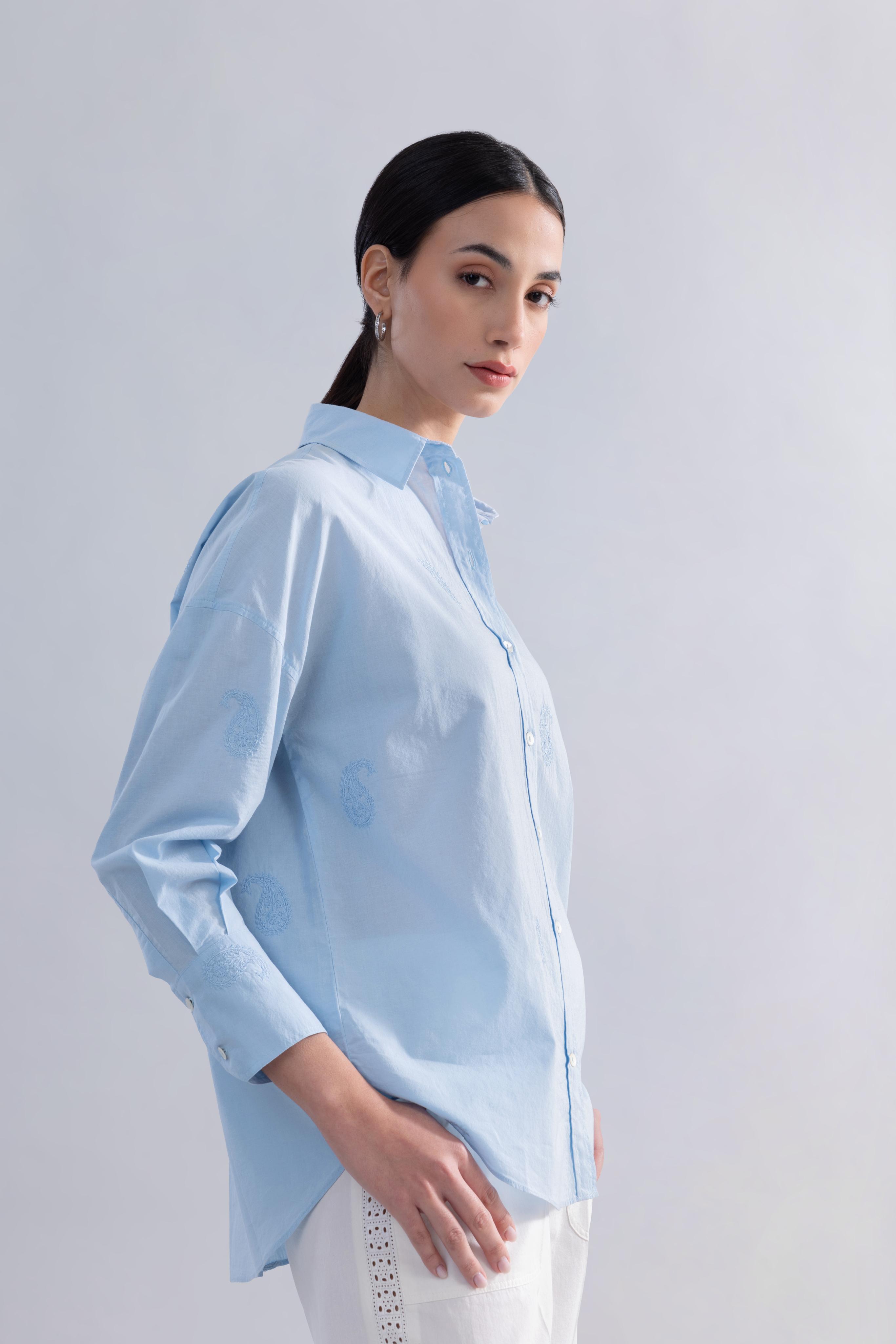 SKY SHIRT PAISLEY
