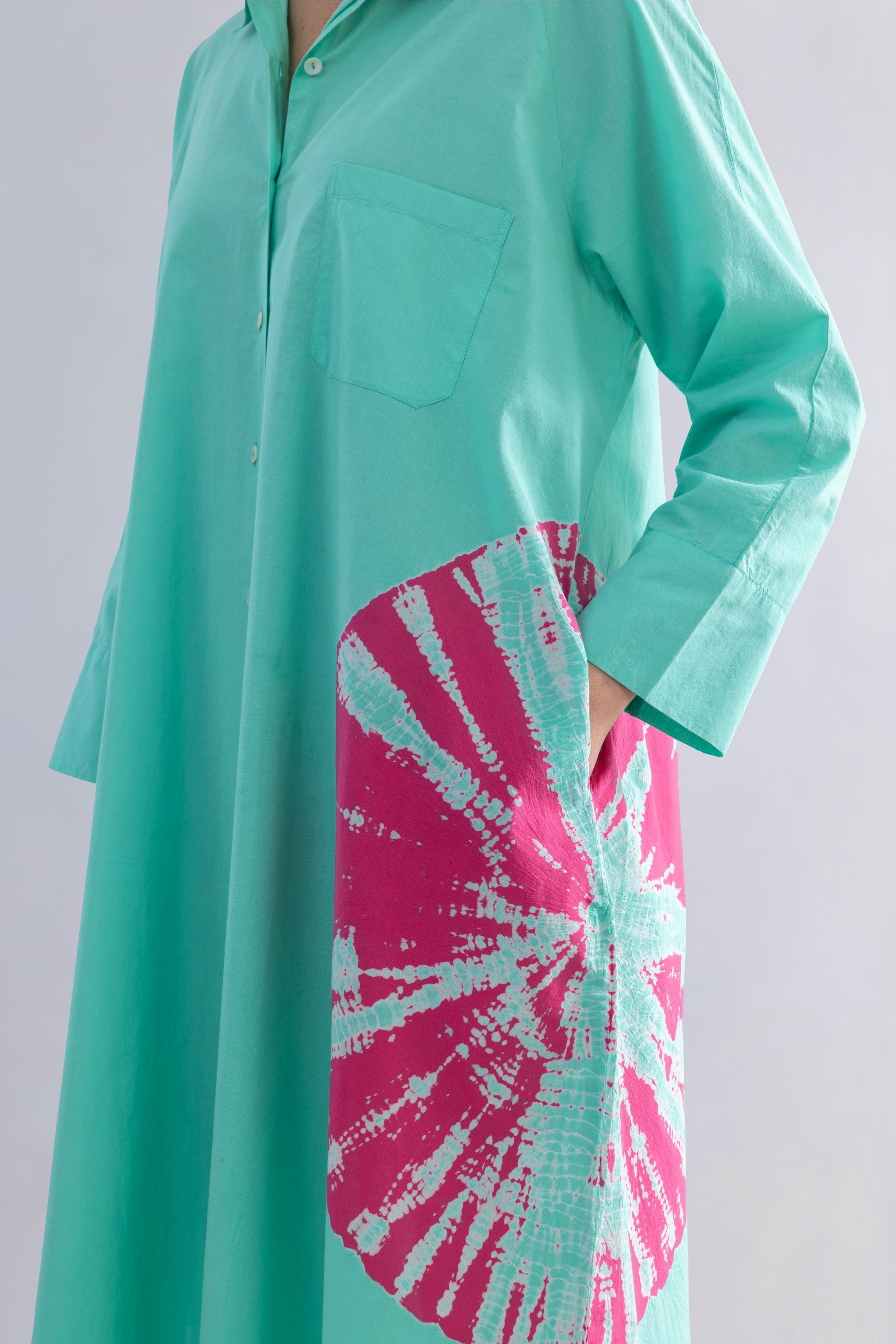 CALM TIE DYE GREEN