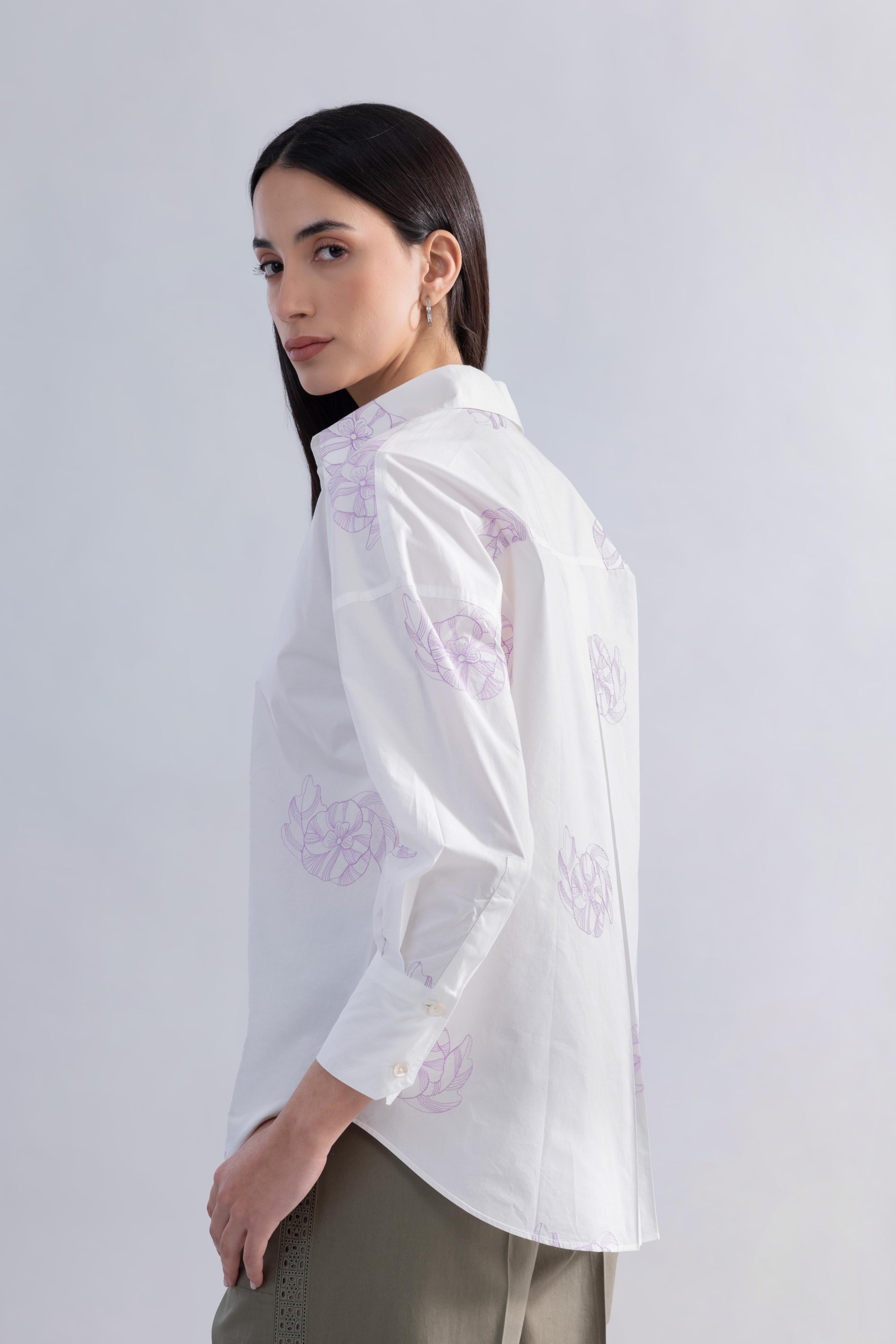 SKY SHIRT PANSY