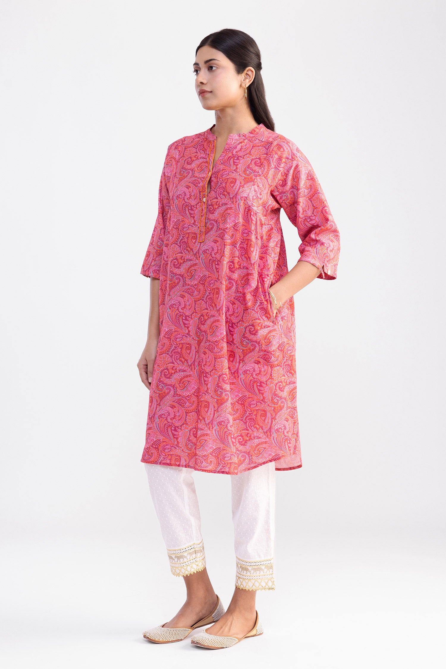 Sunshine Paisley Tunic