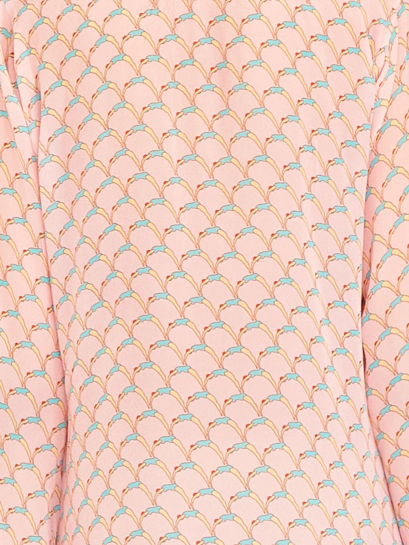 Palm Flipped Pink Tunic