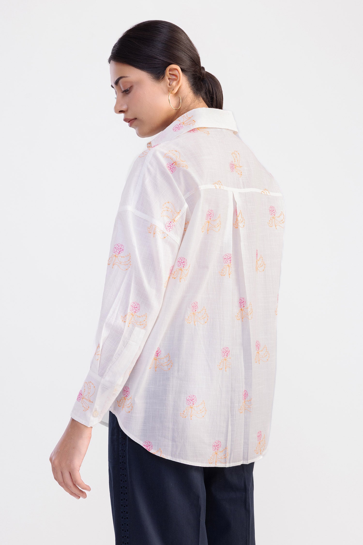 Marigold Pink And Orange Shirt