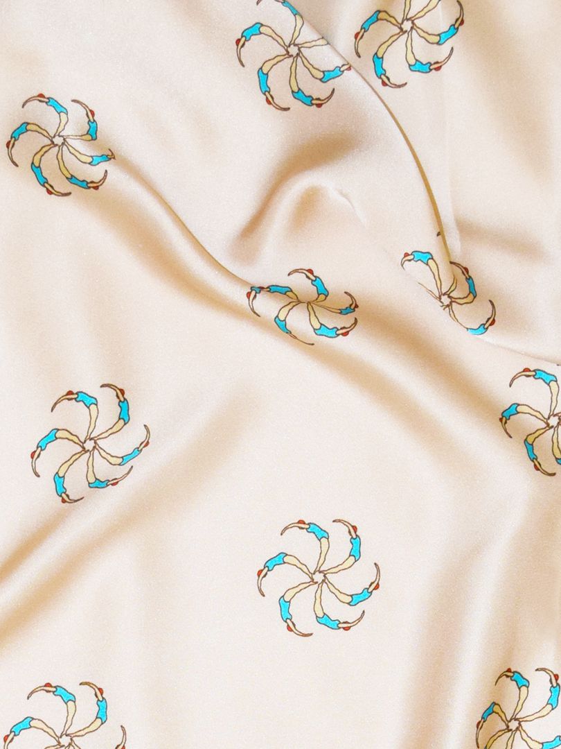 Cartwheel Silk Scarf