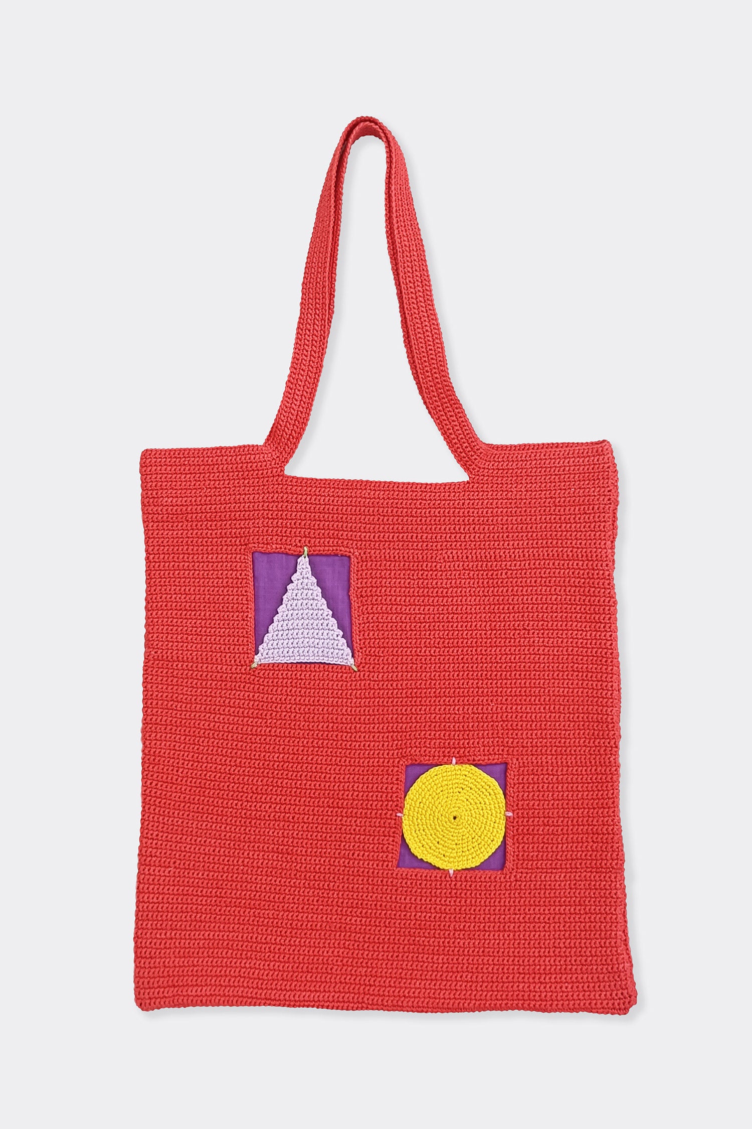 Red Aakar Tote Bag