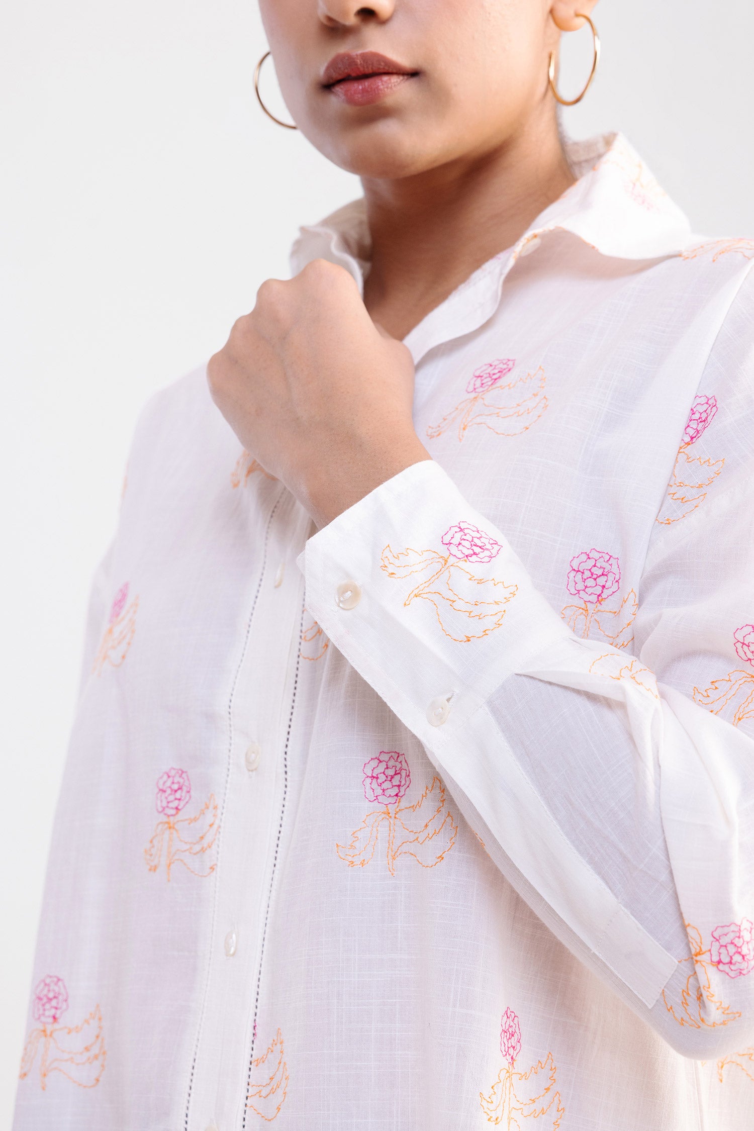 Marigold Pink And Orange Shirt