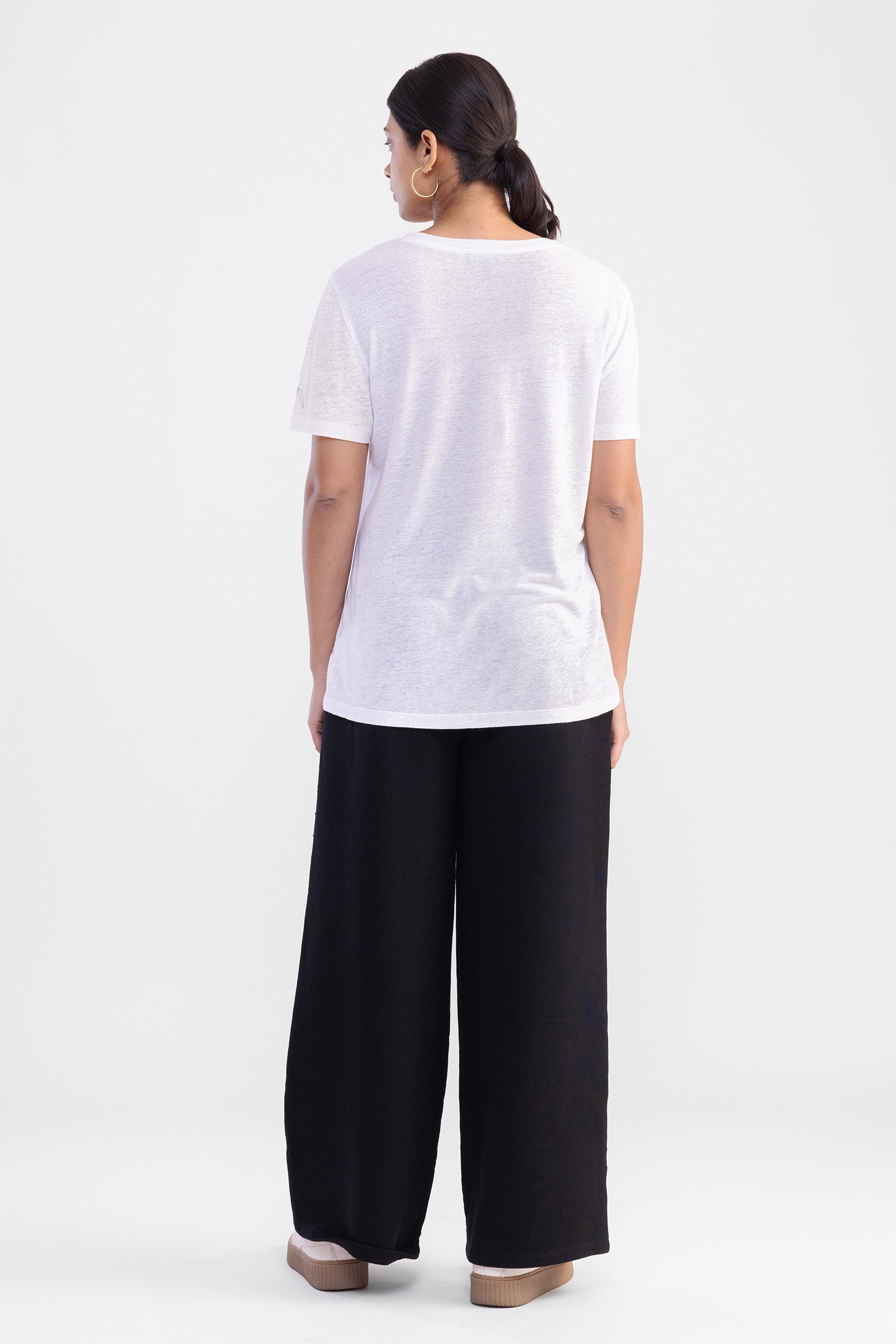 Classic Linen White Tee