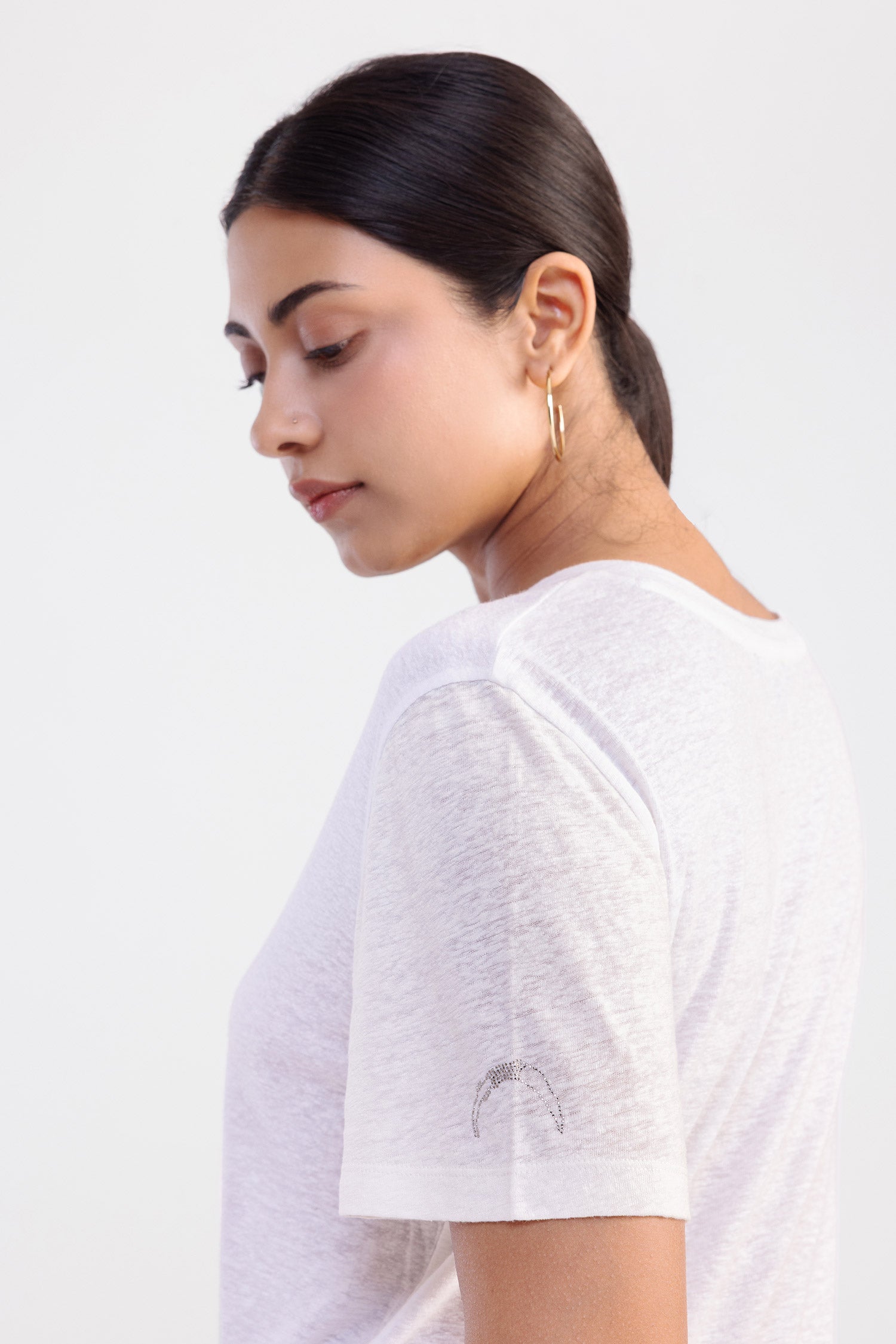 Classic Linen White Tee