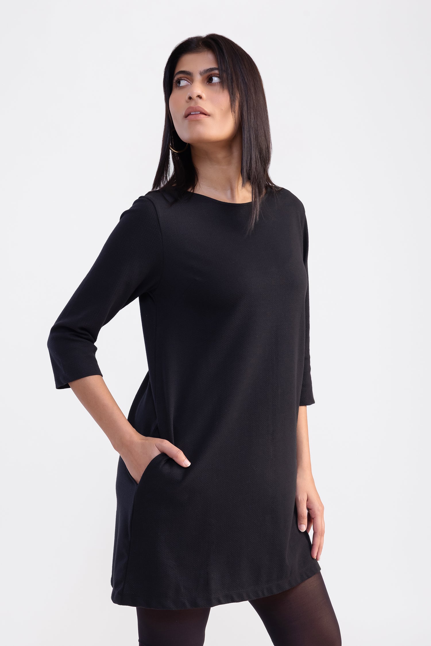 Black Shift Dress