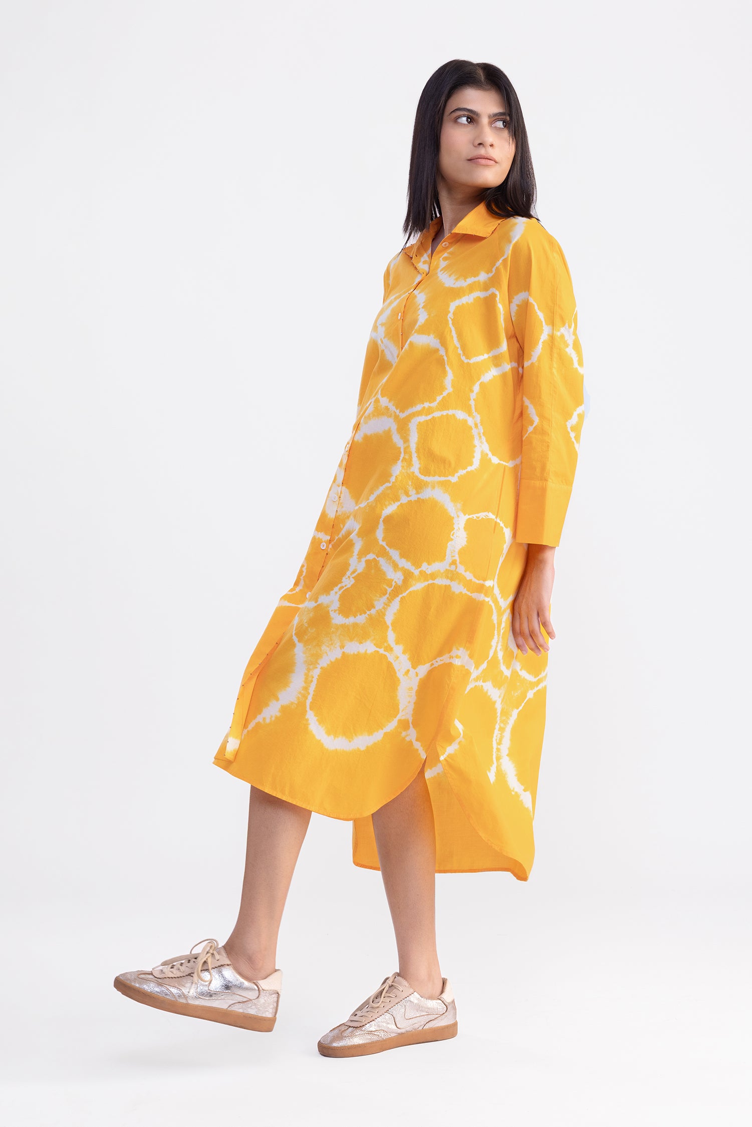Calm Phuljaari Shirt Dress