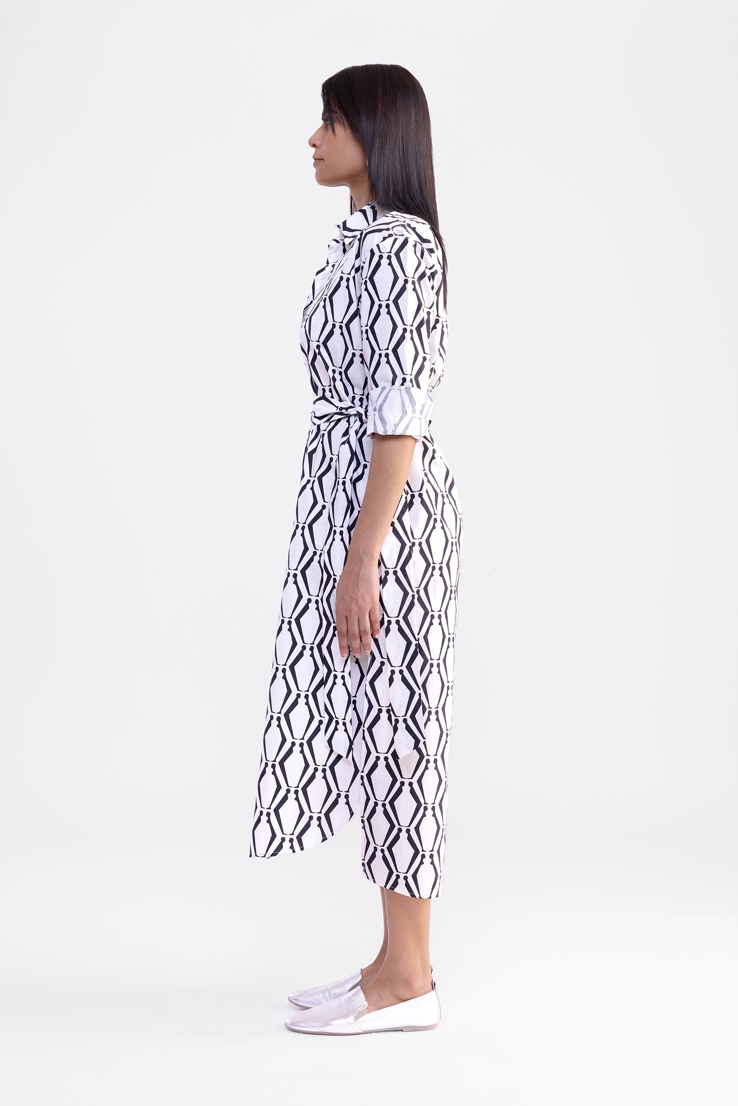 Diamond Joy Shirt Dress