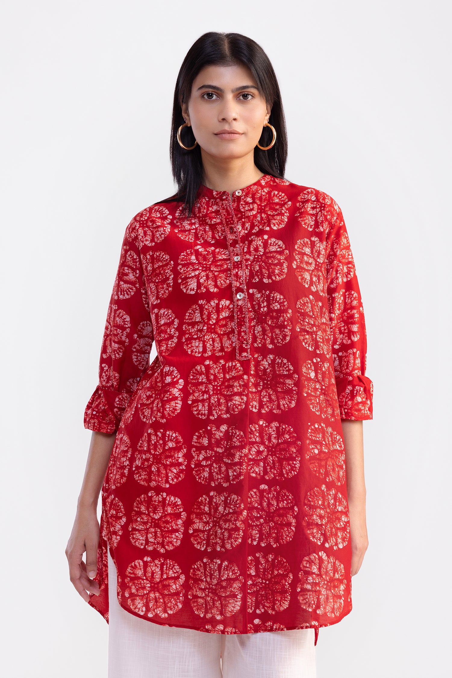 Fame Batik Red Tunic