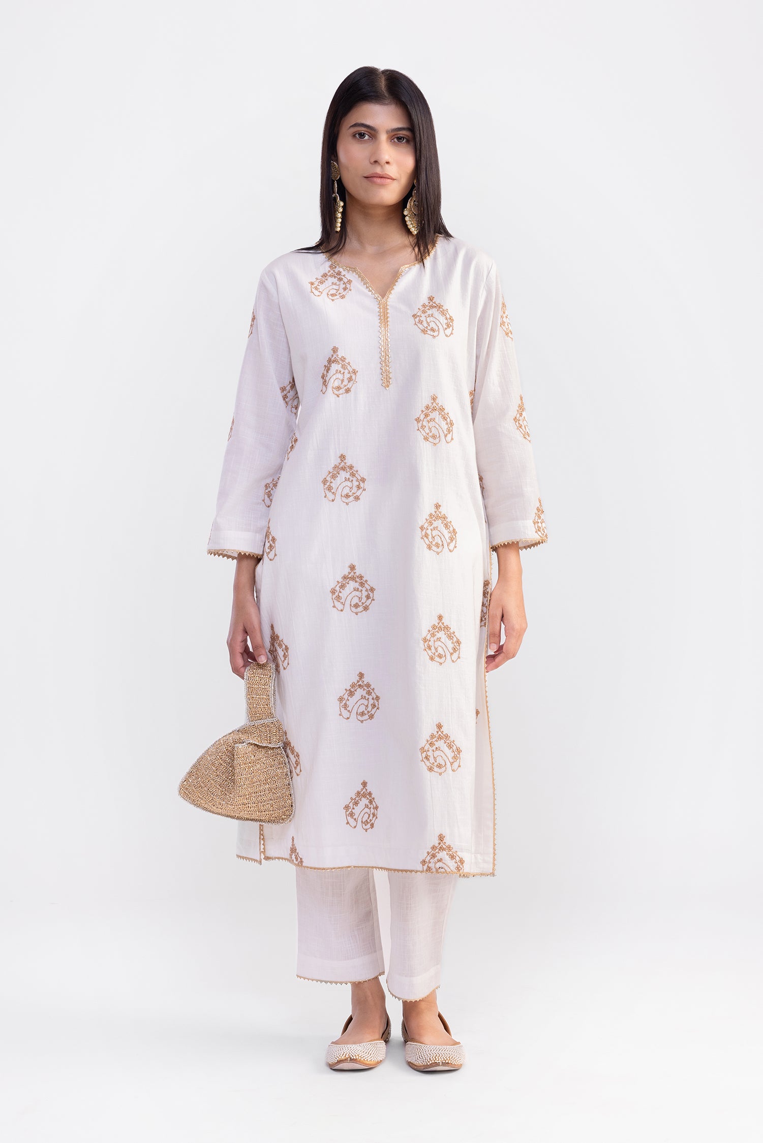 Peacock Kurta Set