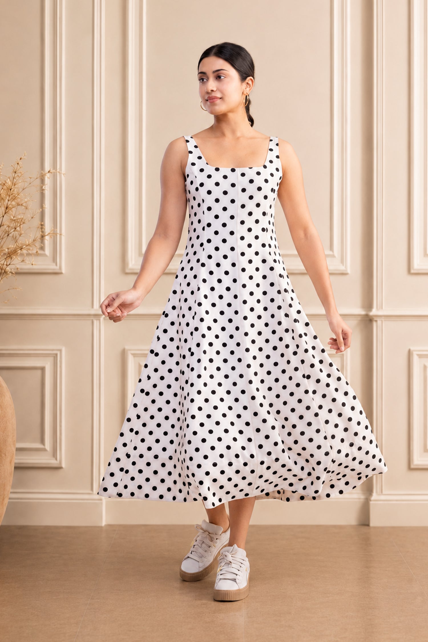 Chand Dress Polka