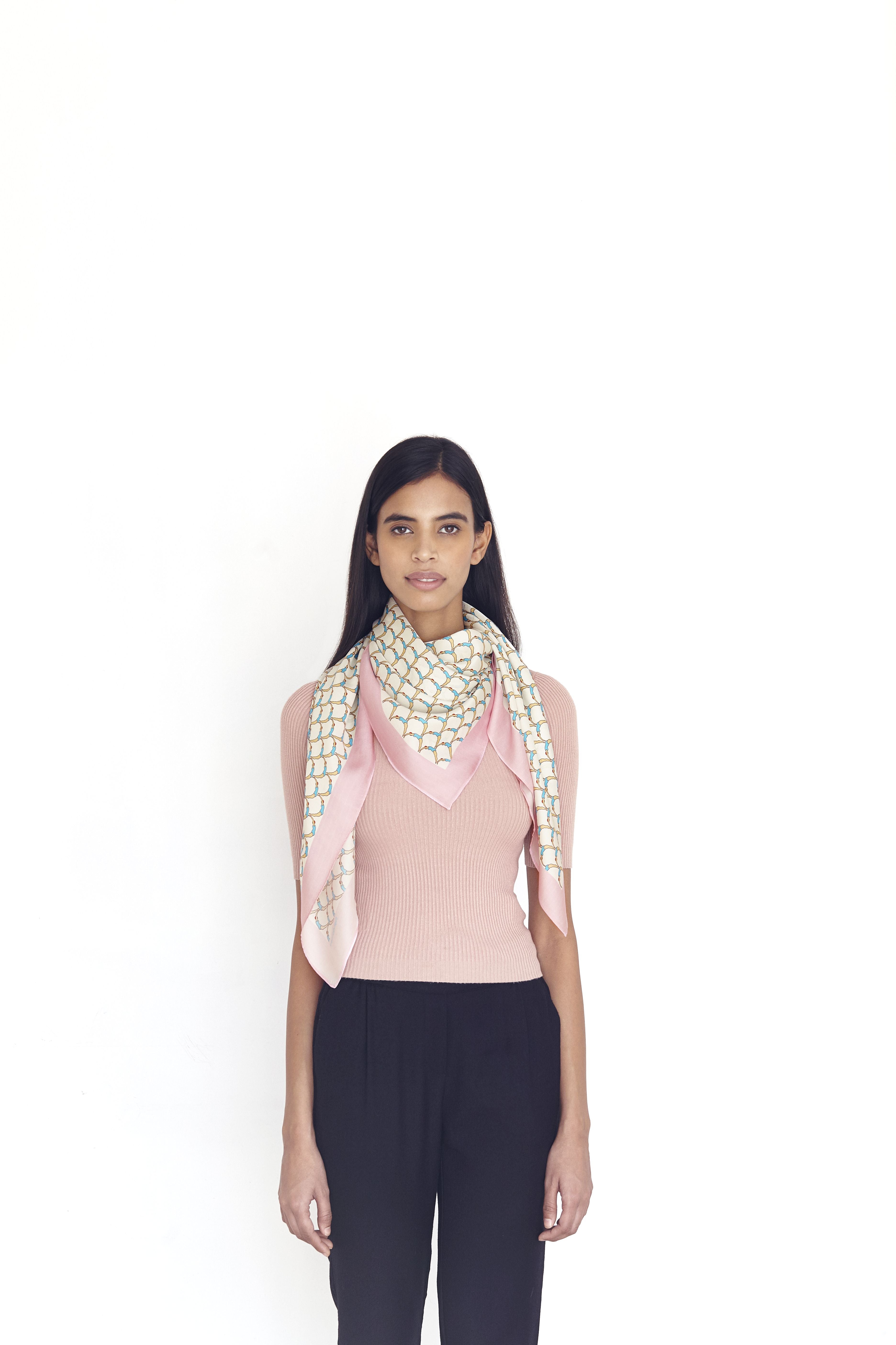 Swimmers Silk Scarf