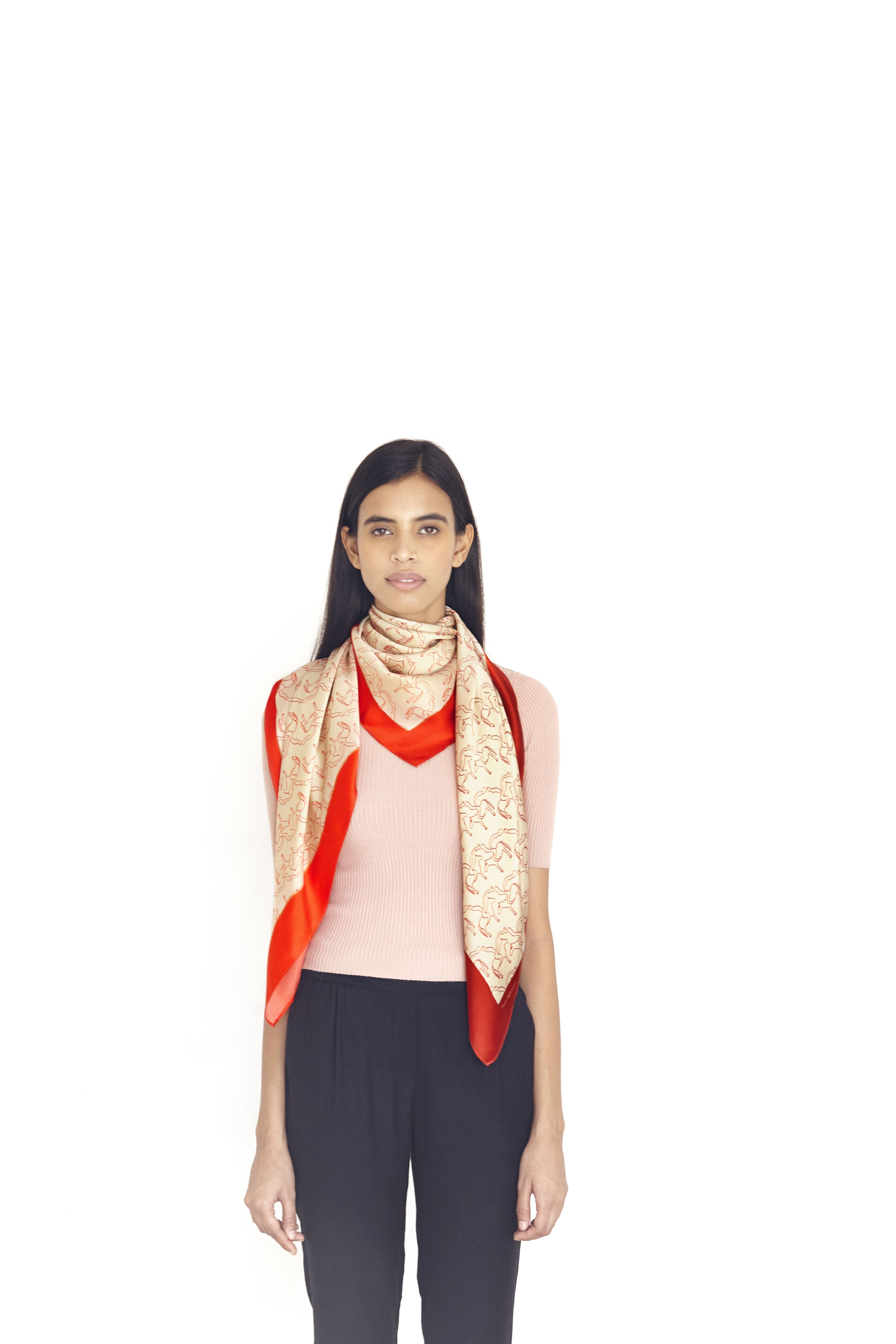 Anticipation Silk Scarf