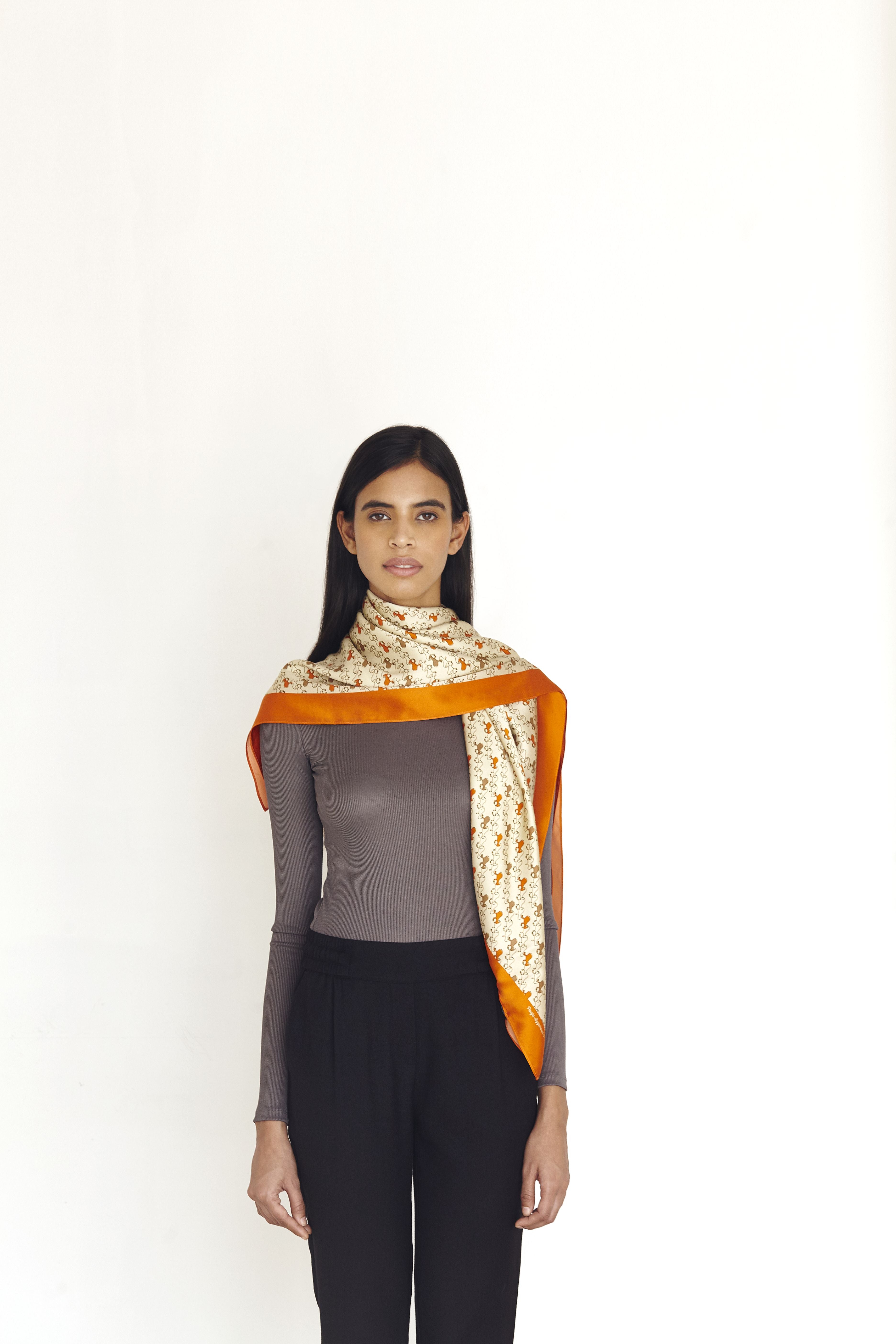 Multiplicity Silk Scarf