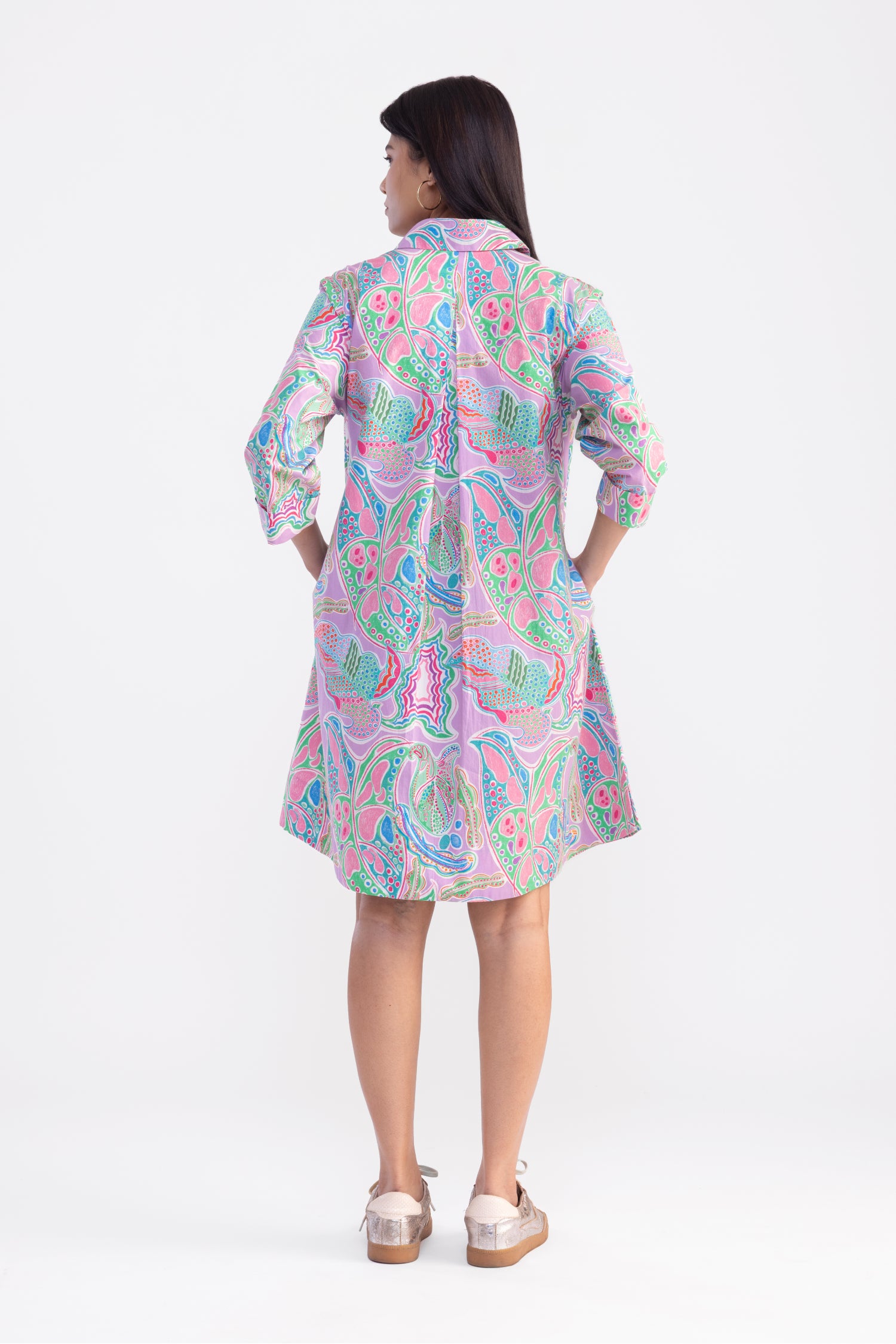 ABUNDANCE RAINFOREST DREAMS SHIRT DRESS