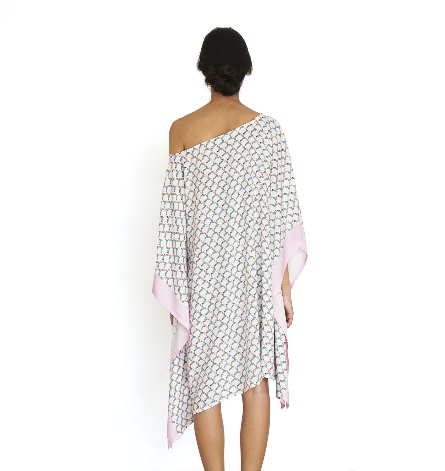 Flipped White Kaftan