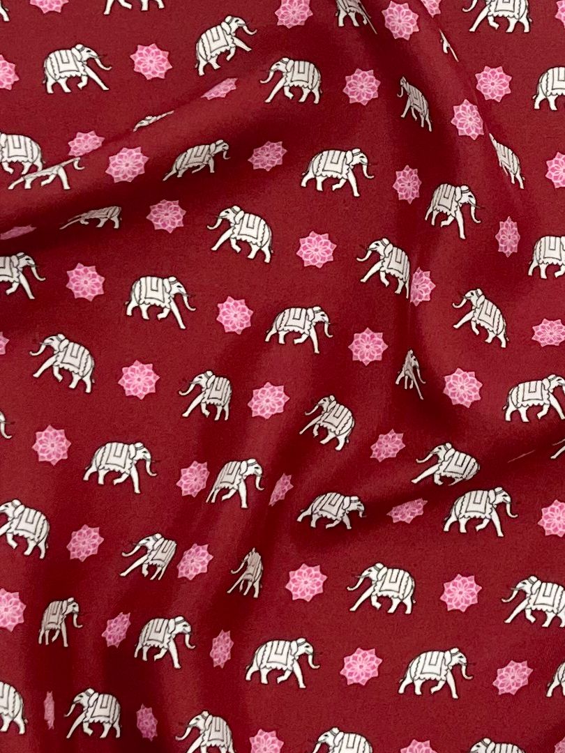 Royal Maroon Pocket Square