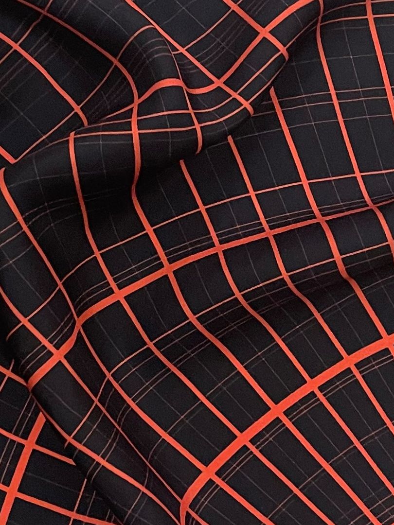 Skylight Orange Pocket Square