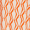 Orange Diamond Kaftan Print