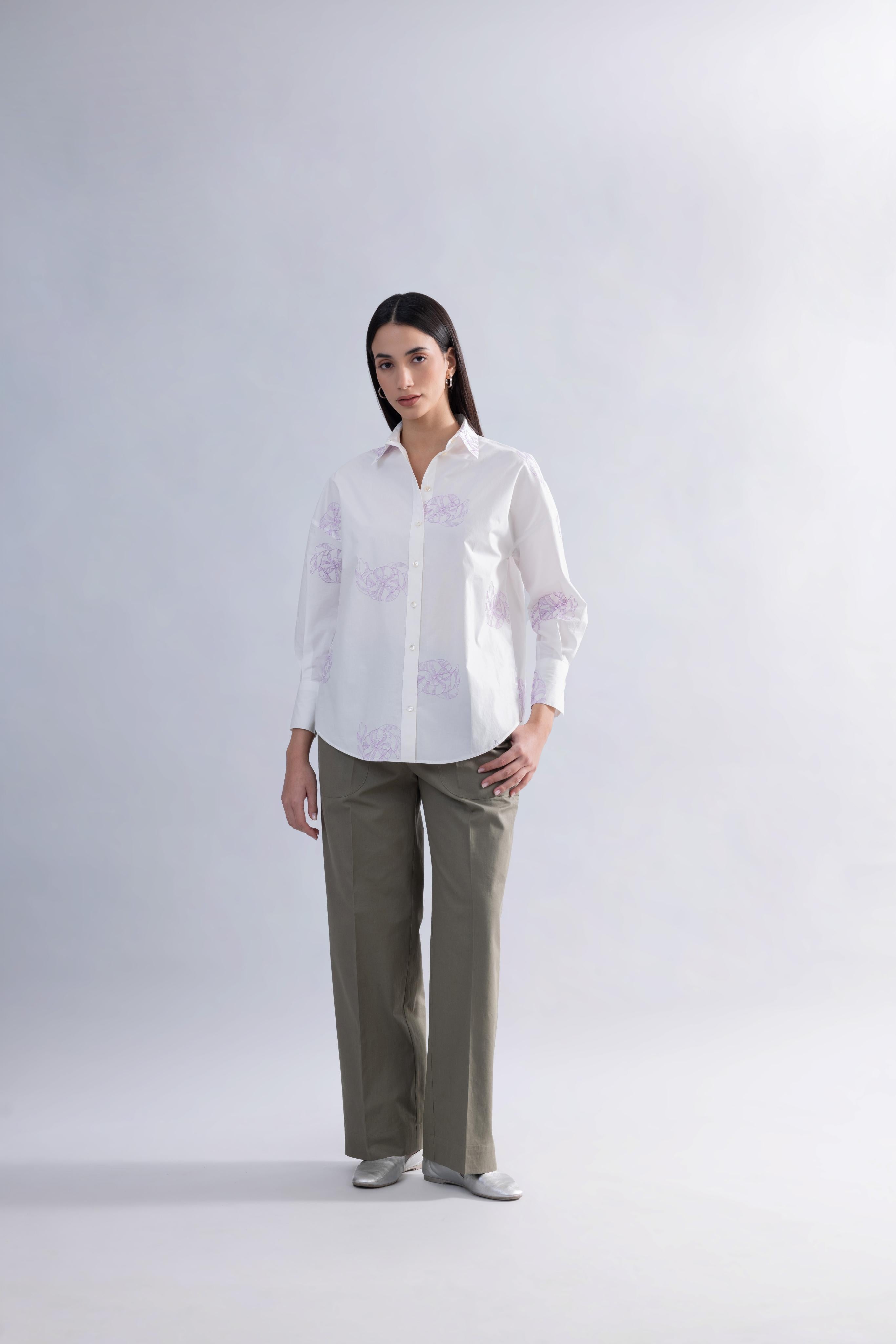 SKY SHIRT PANSY