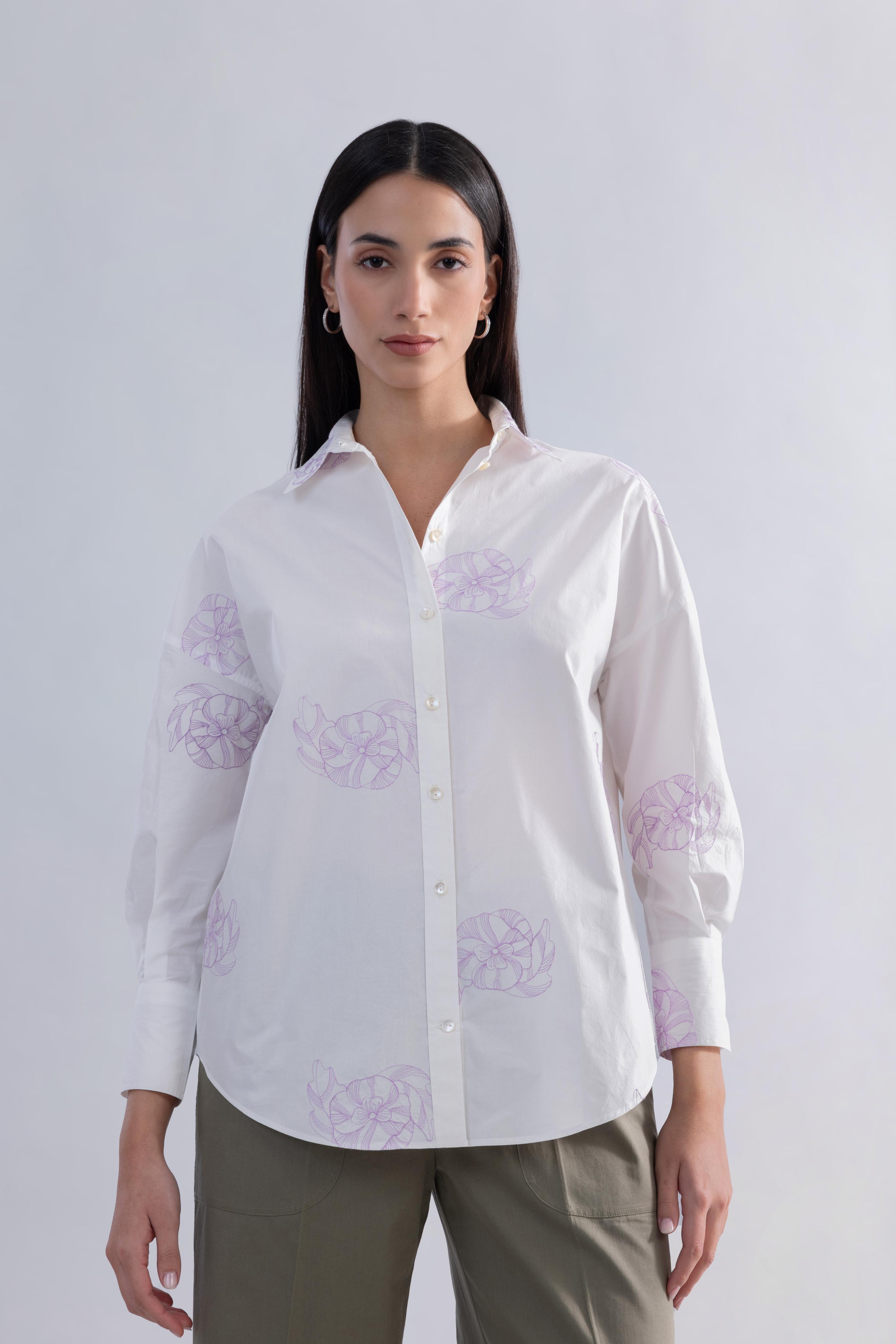 SKY SHIRT PANSY