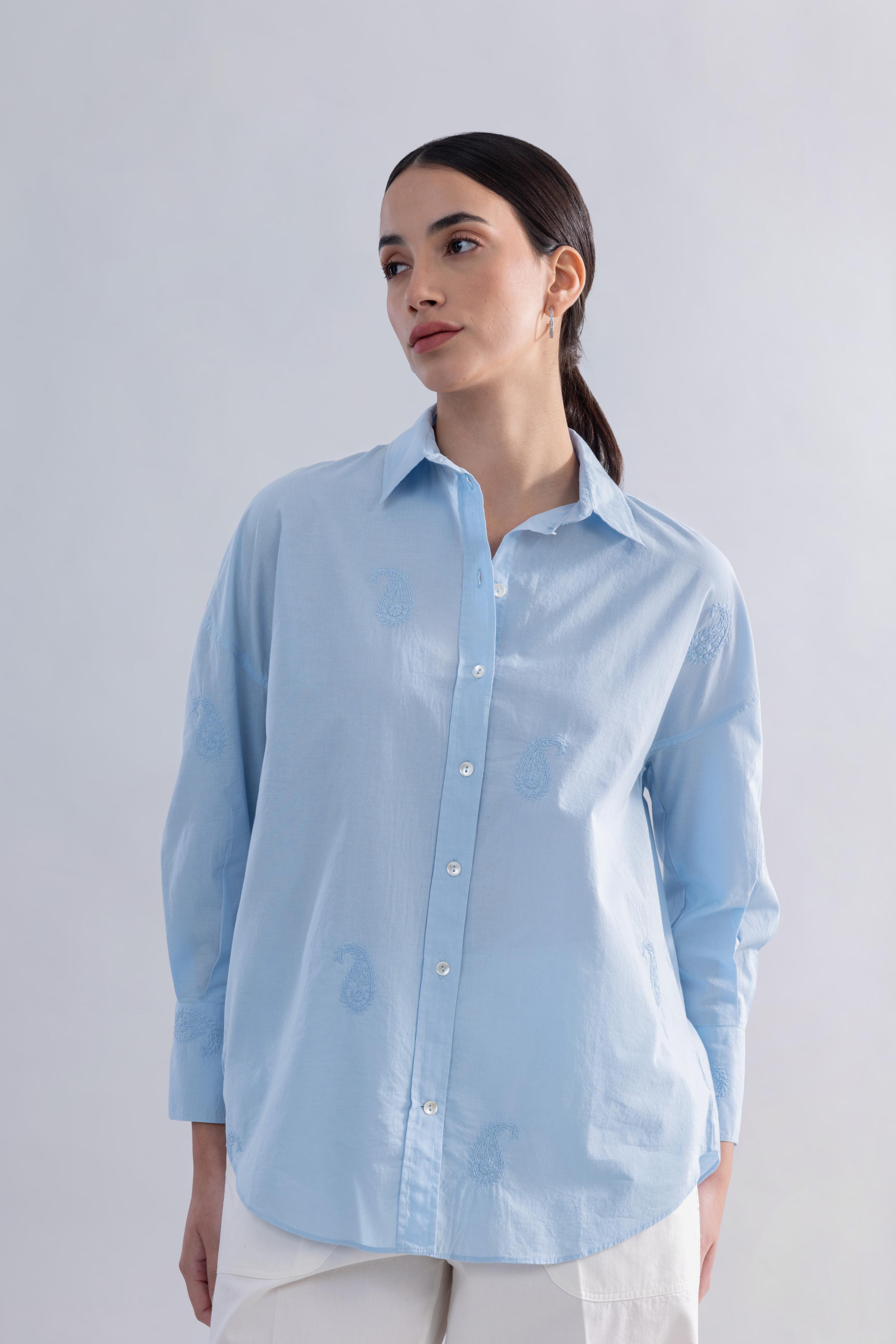 SKY SHIRT PAISLEY