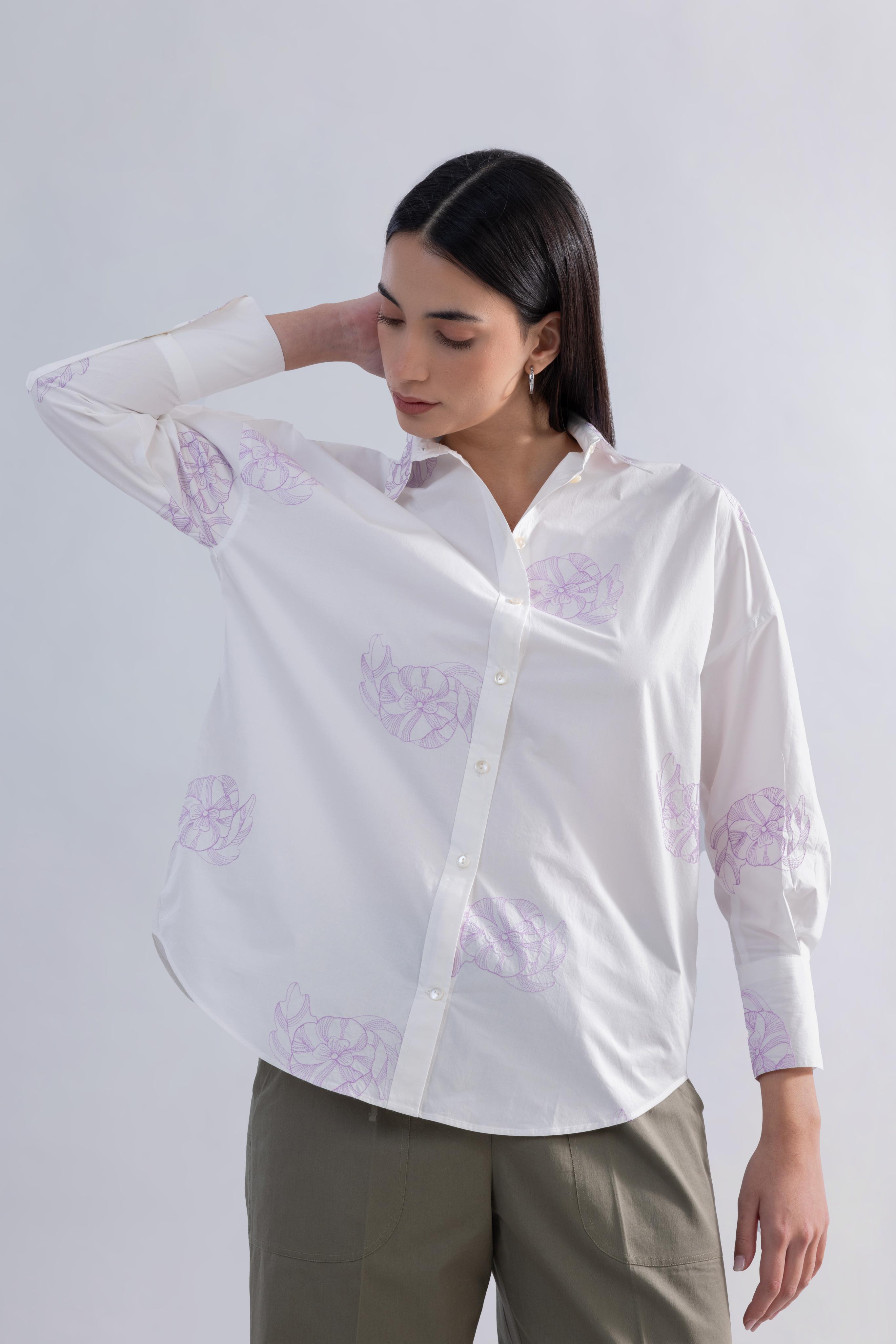 SKY SHIRT PANSY