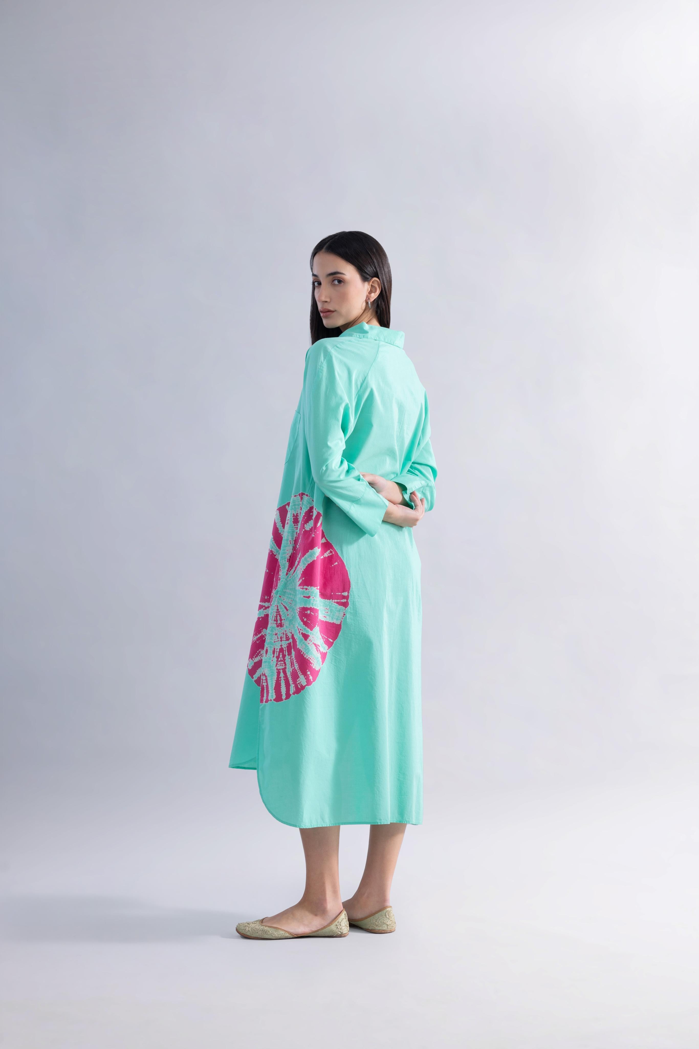 CALM TIE DYE GREEN