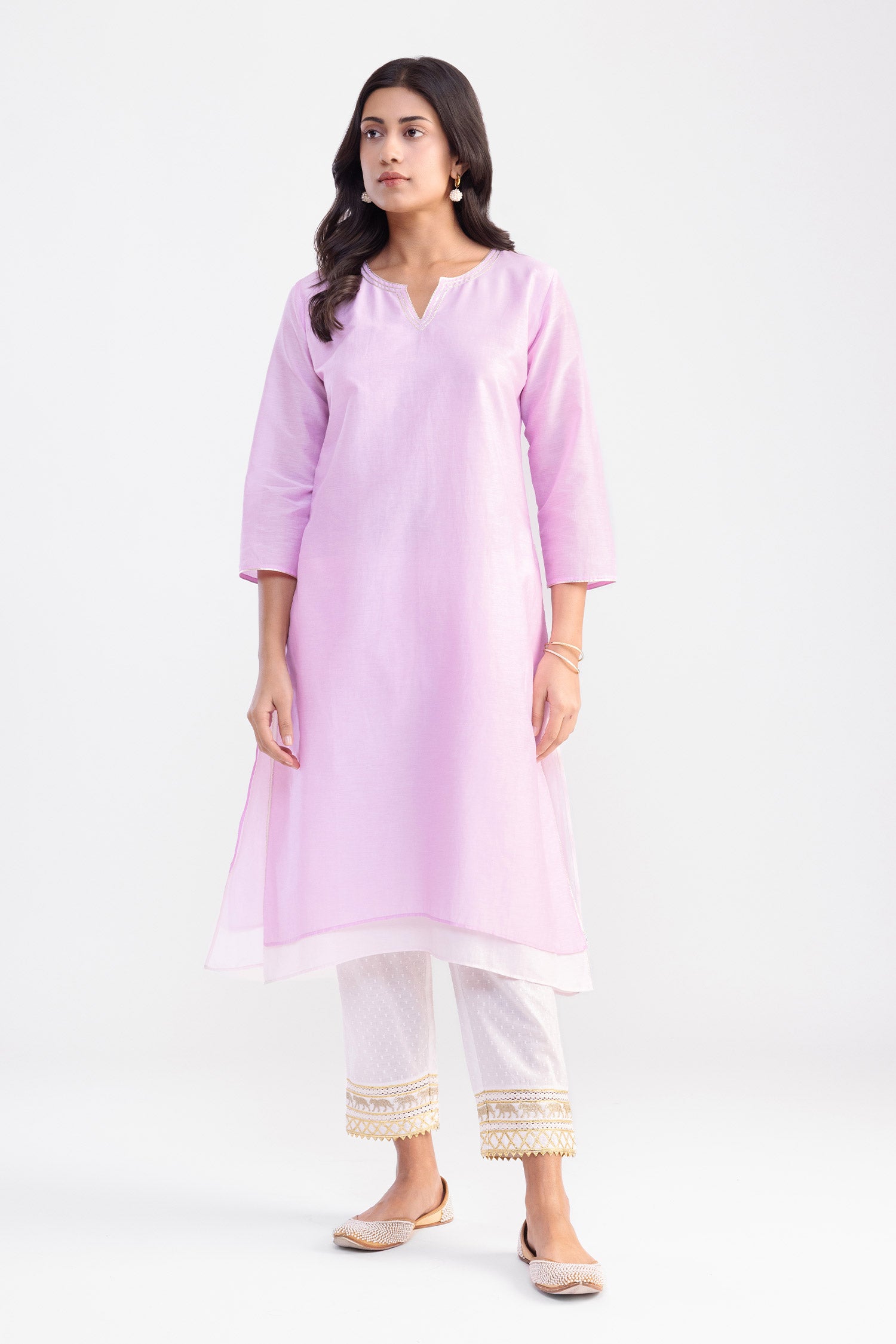 Assagao Lilac Kurta