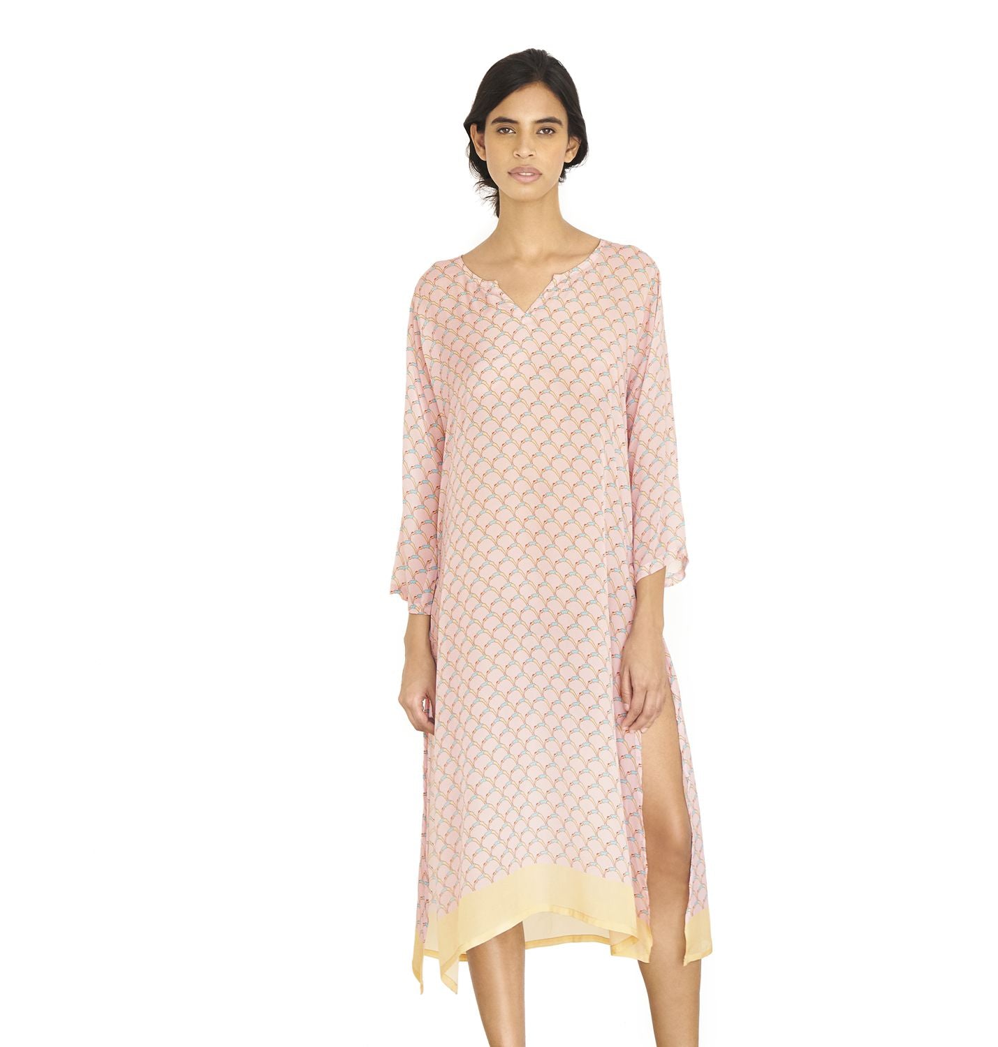 Palm Flipped Pink Tunic