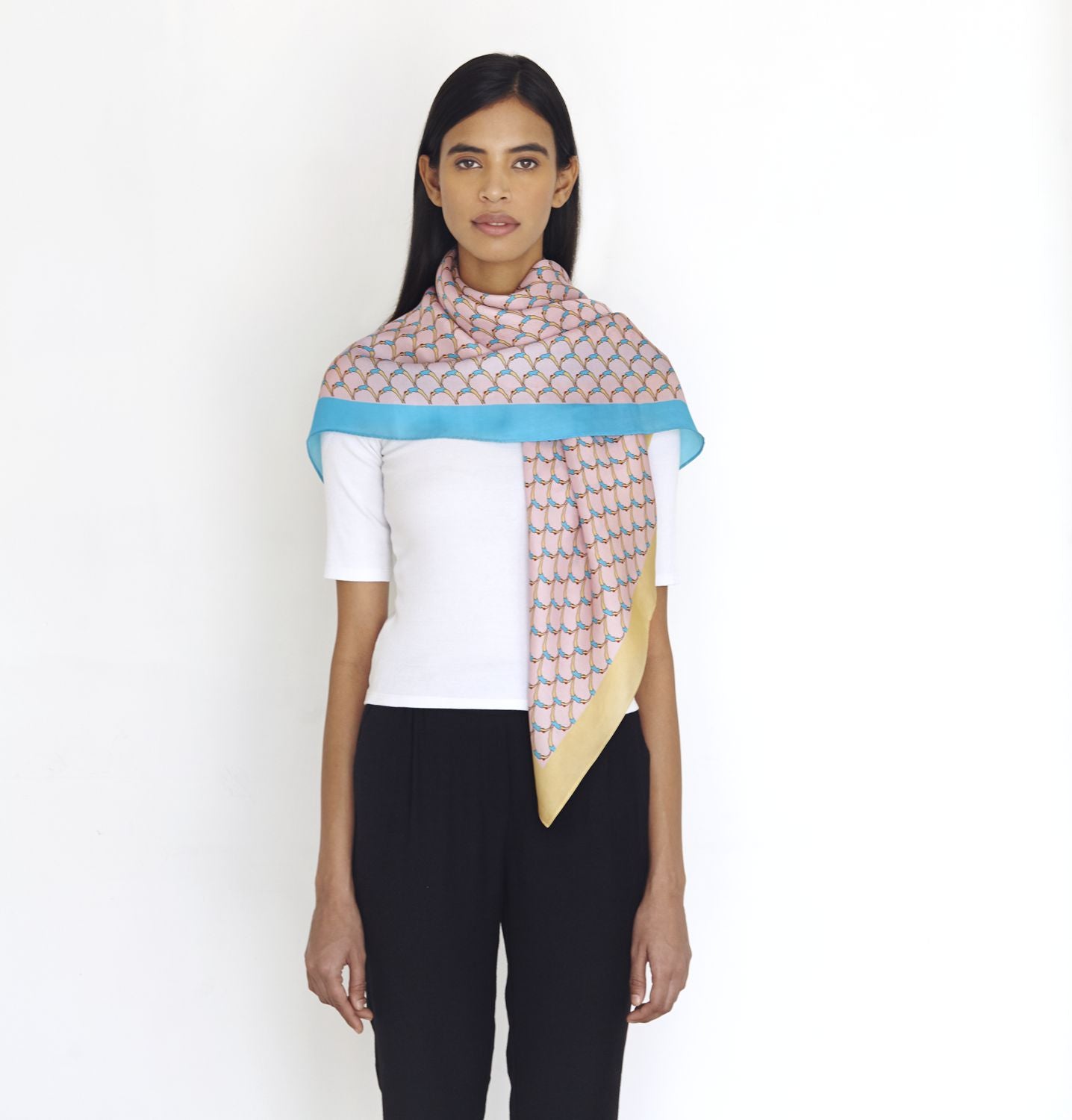 Swimmers Silk Scarf