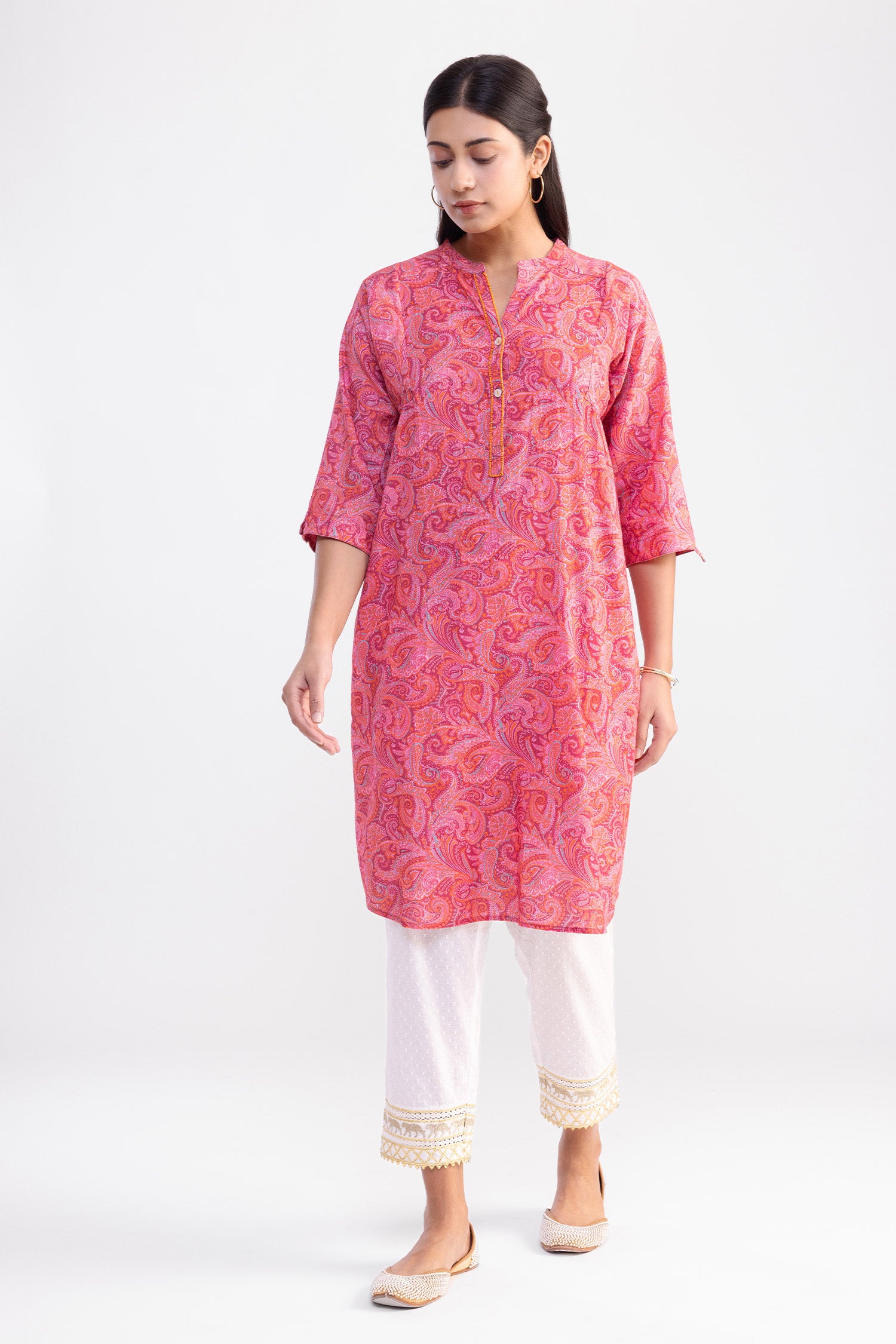 Sunshine Paisley Tunic