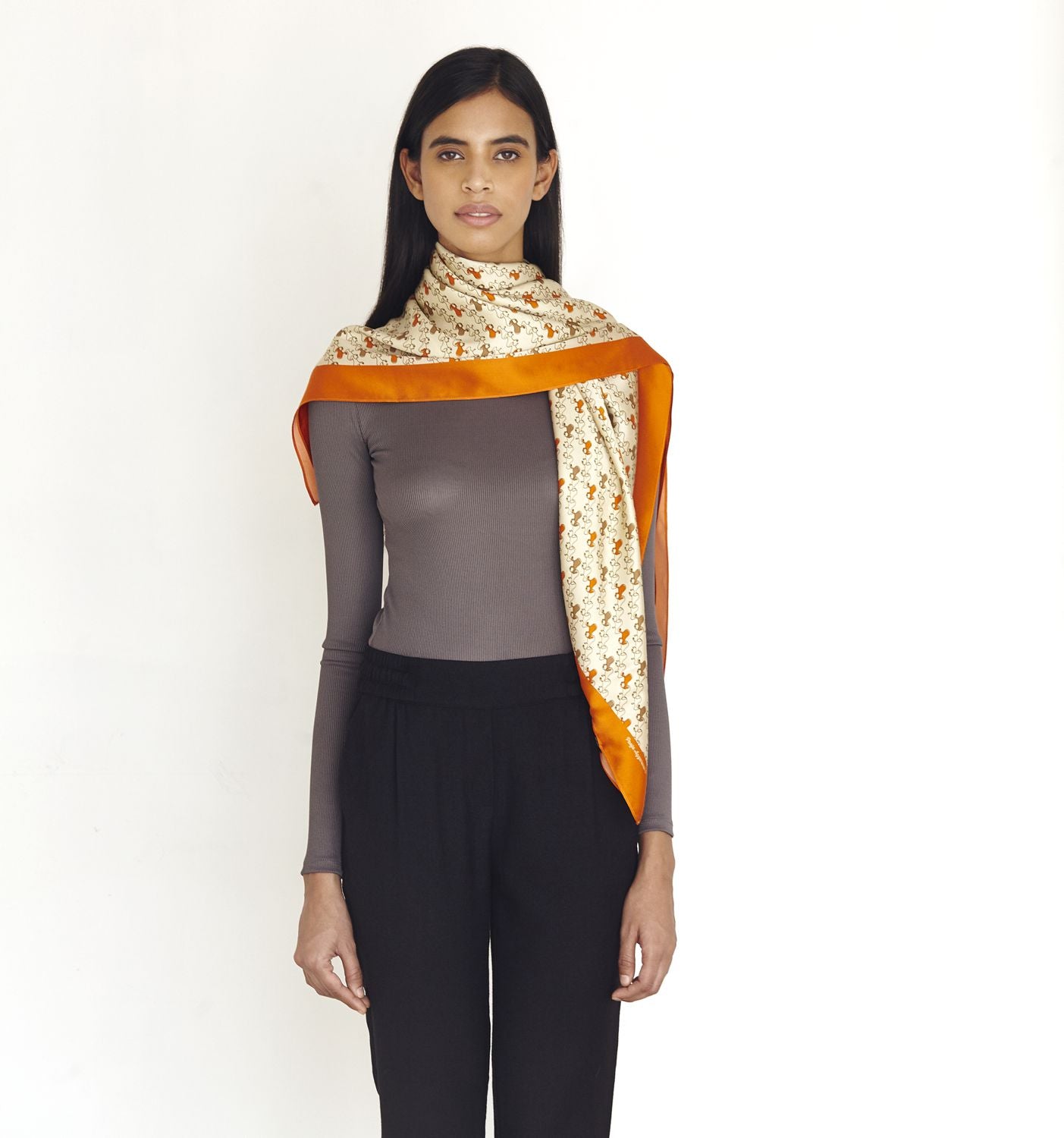 Multiplicity Silk Scarf