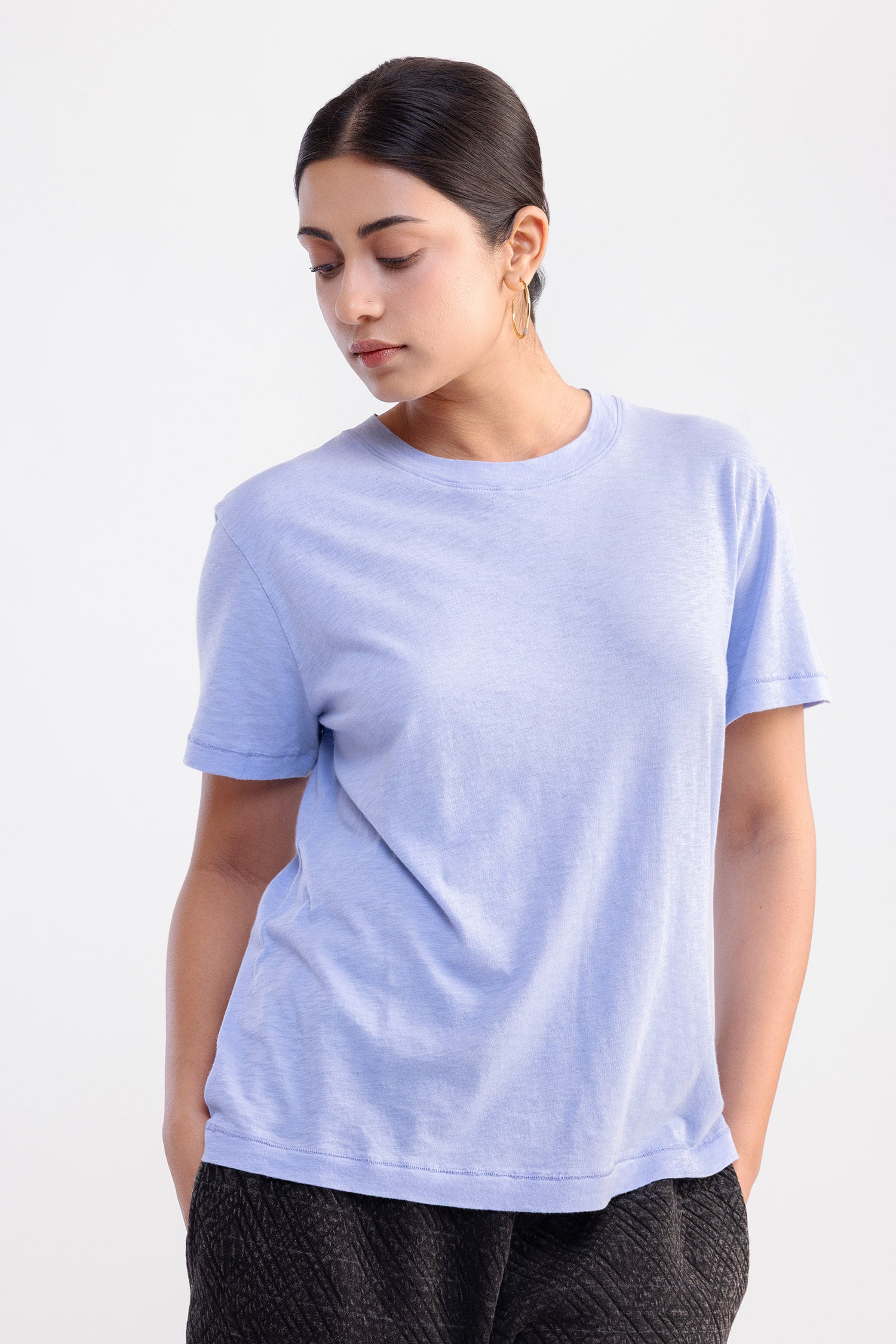 Relaxed Blue Tee