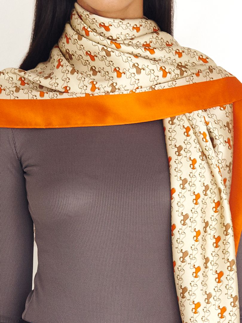 Multiplicity Silk Scarf