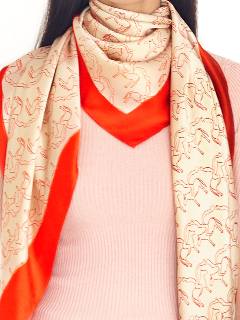 Anticipation Silk Scarf