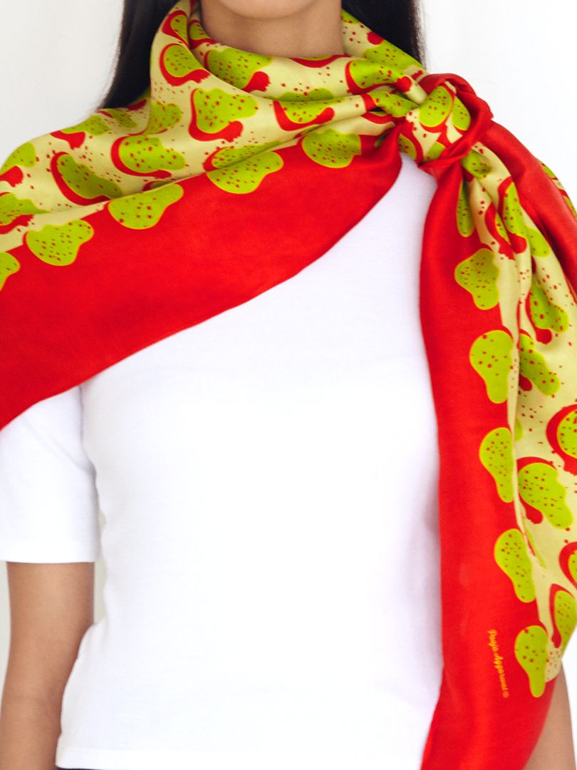 Carnal Silk Scarf