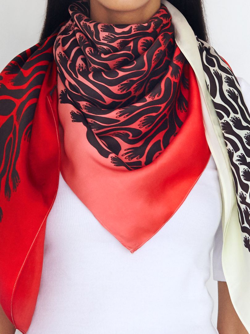 Act Silk Scarf