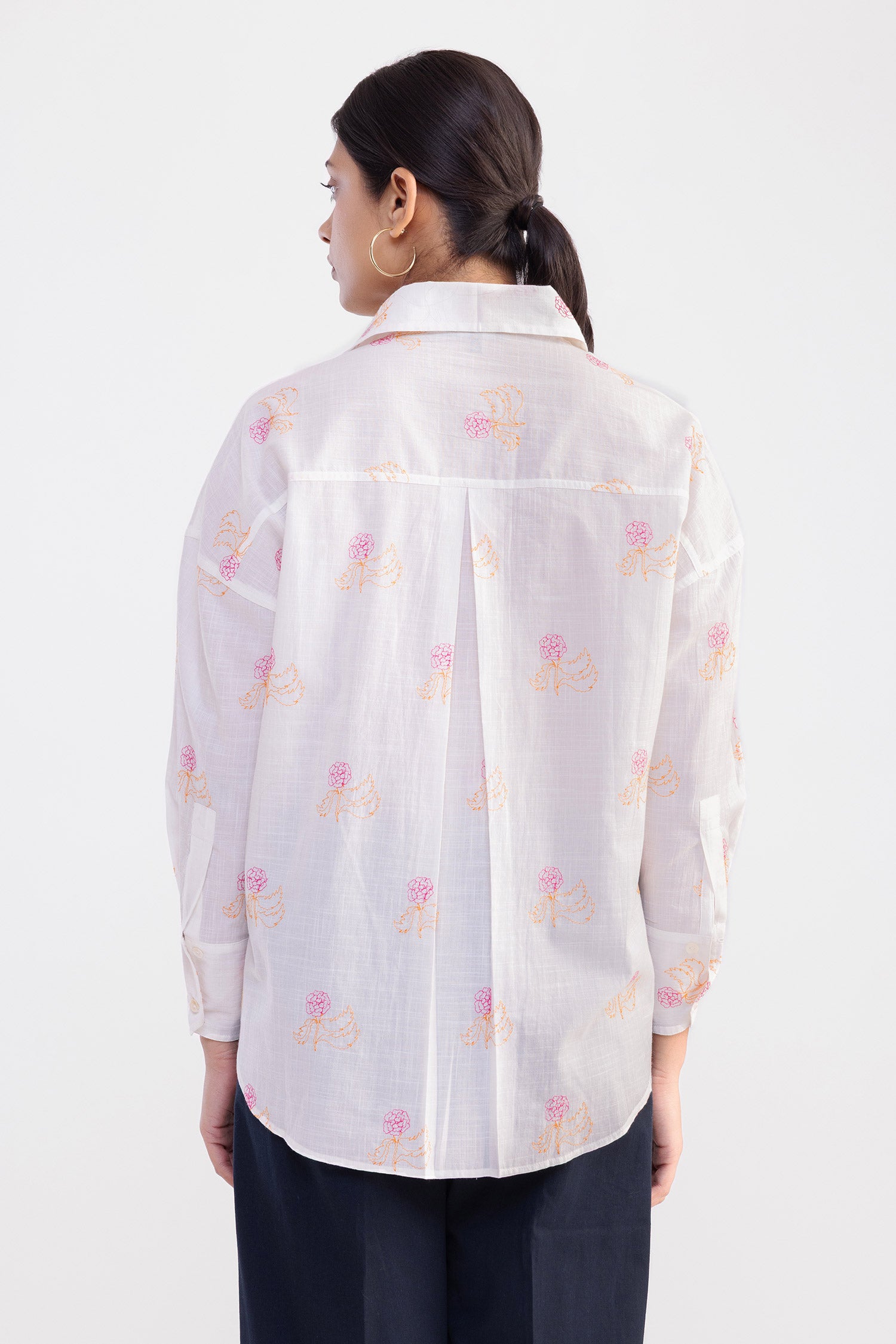 Marigold Pink And Orange Shirt