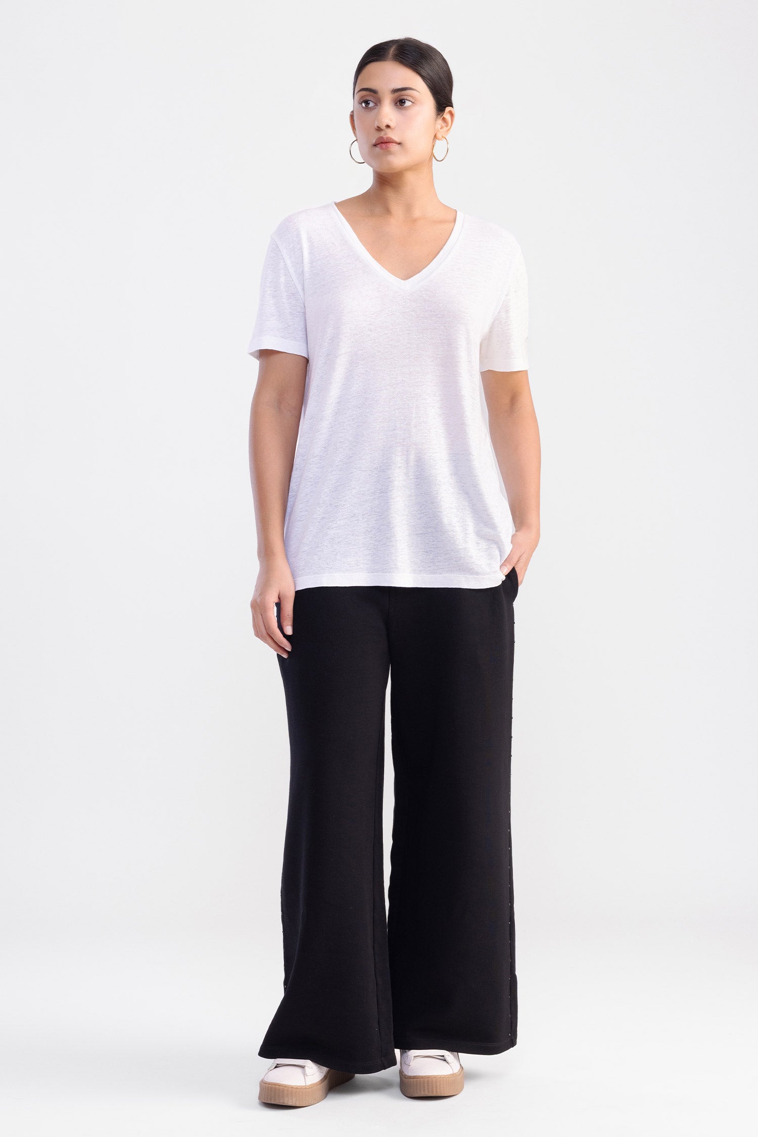 Classic Linen White Tee