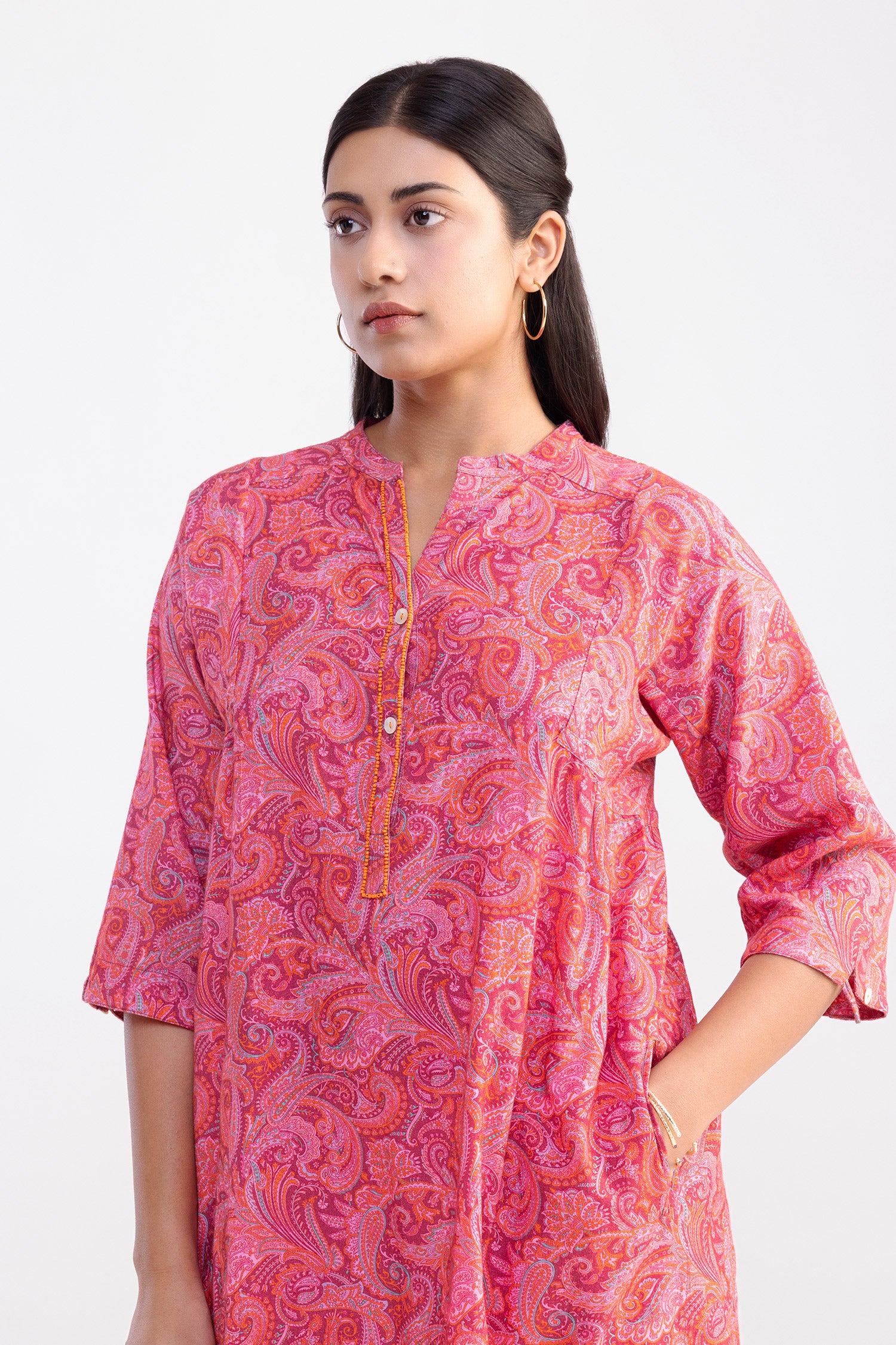 Sunshine Paisley Tunic