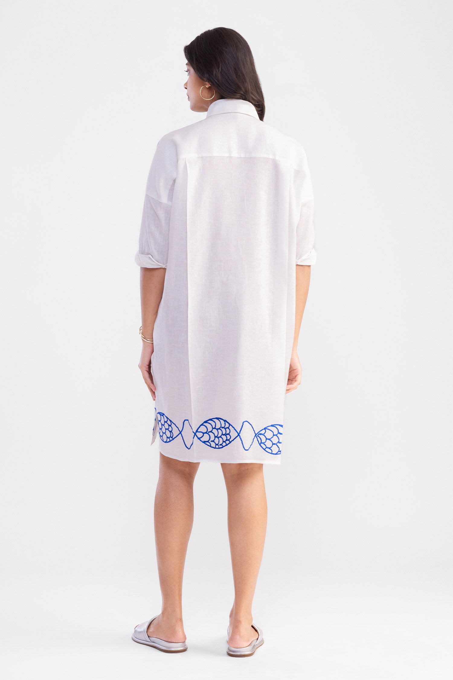 Fishy Person Shirt Dress