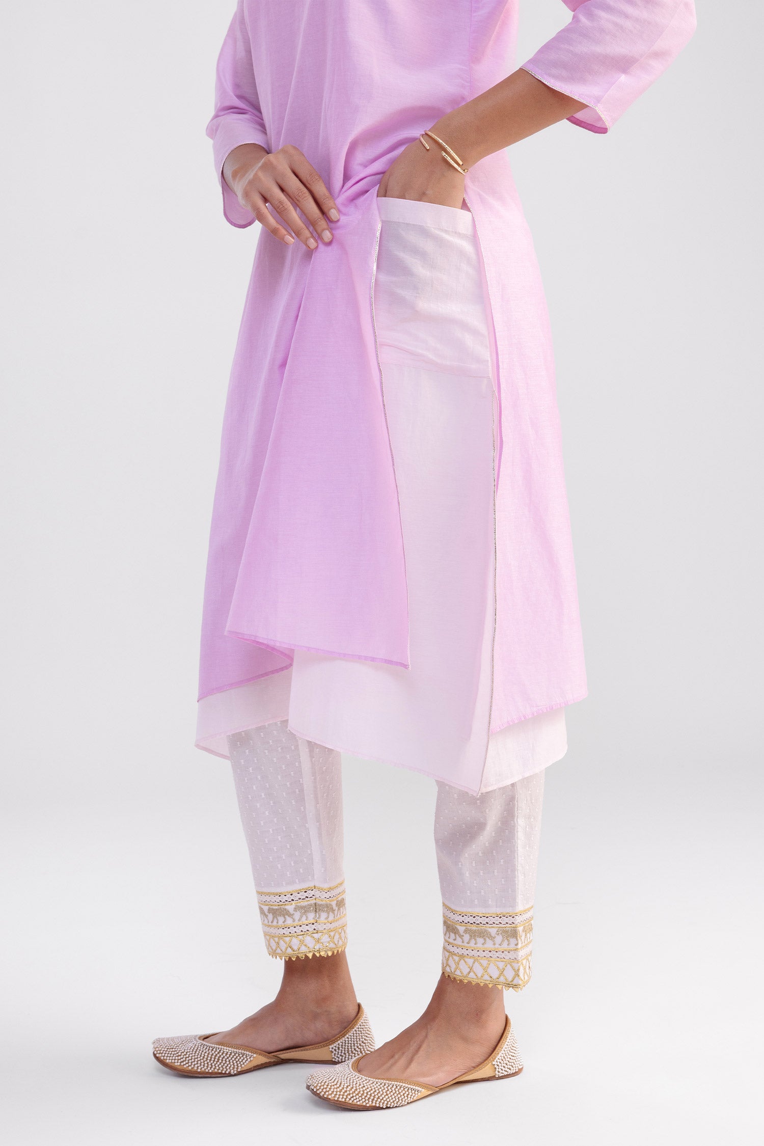 Assagao Lilac Kurta